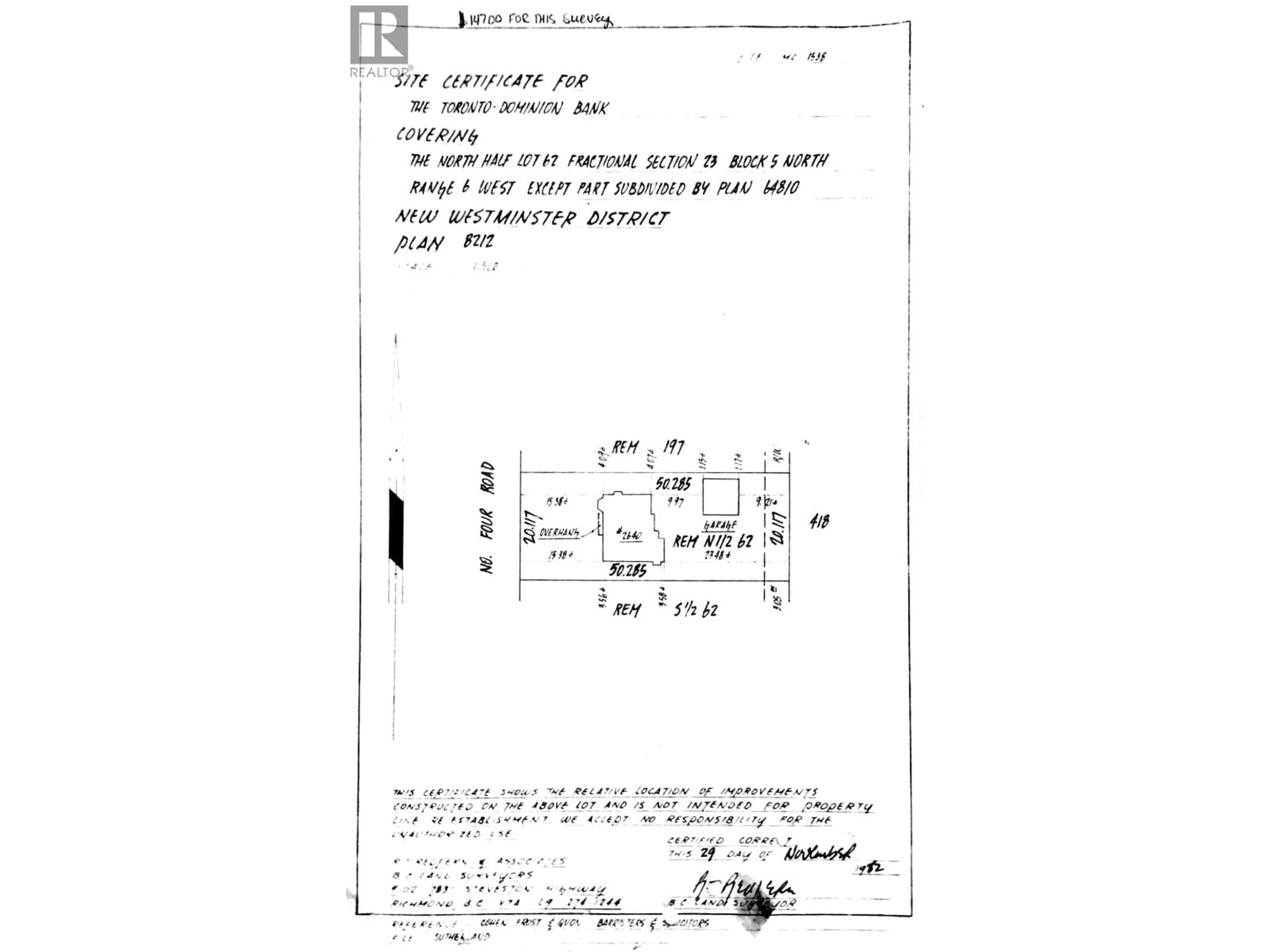 Floor plan for 2640 NO. 4 ROAD, Richmond British Columbia V6X2L5