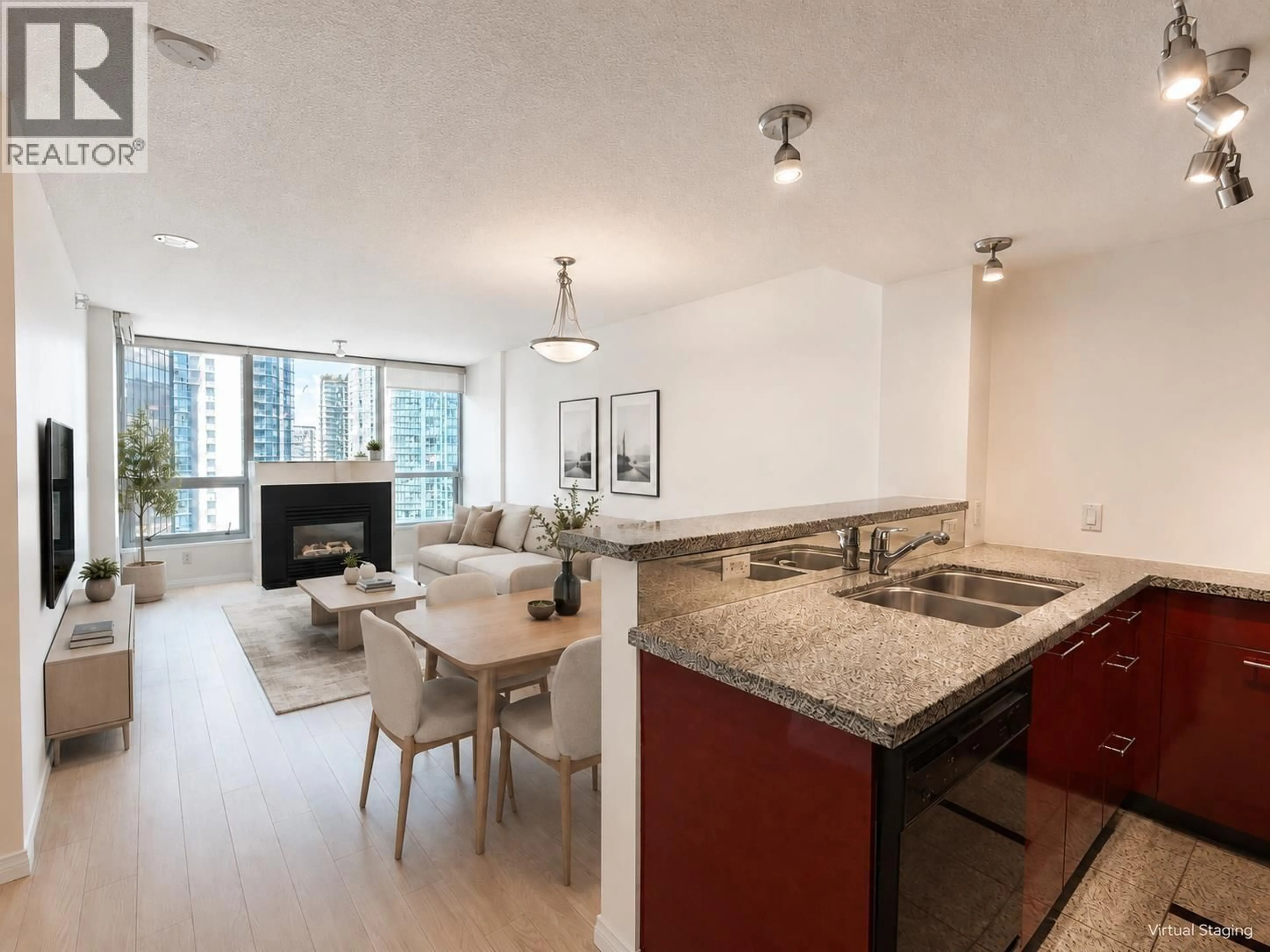 Open concept kitchen, unknown for 1903 - 1328 PENDER STREET, Vancouver British Columbia V6E4T1
