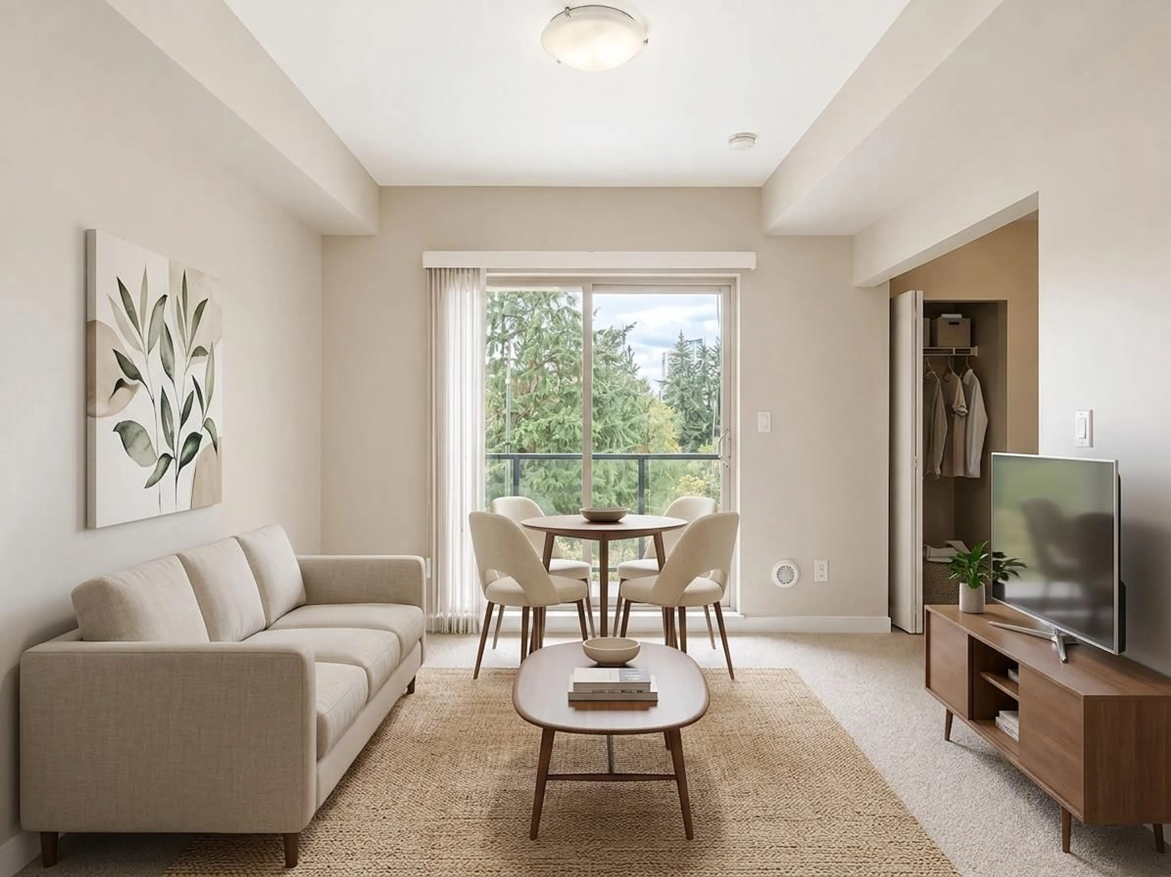 Living room with furniture, unknown for 425 - 13789 107A AVENUE, Surrey British Columbia V3T0B8