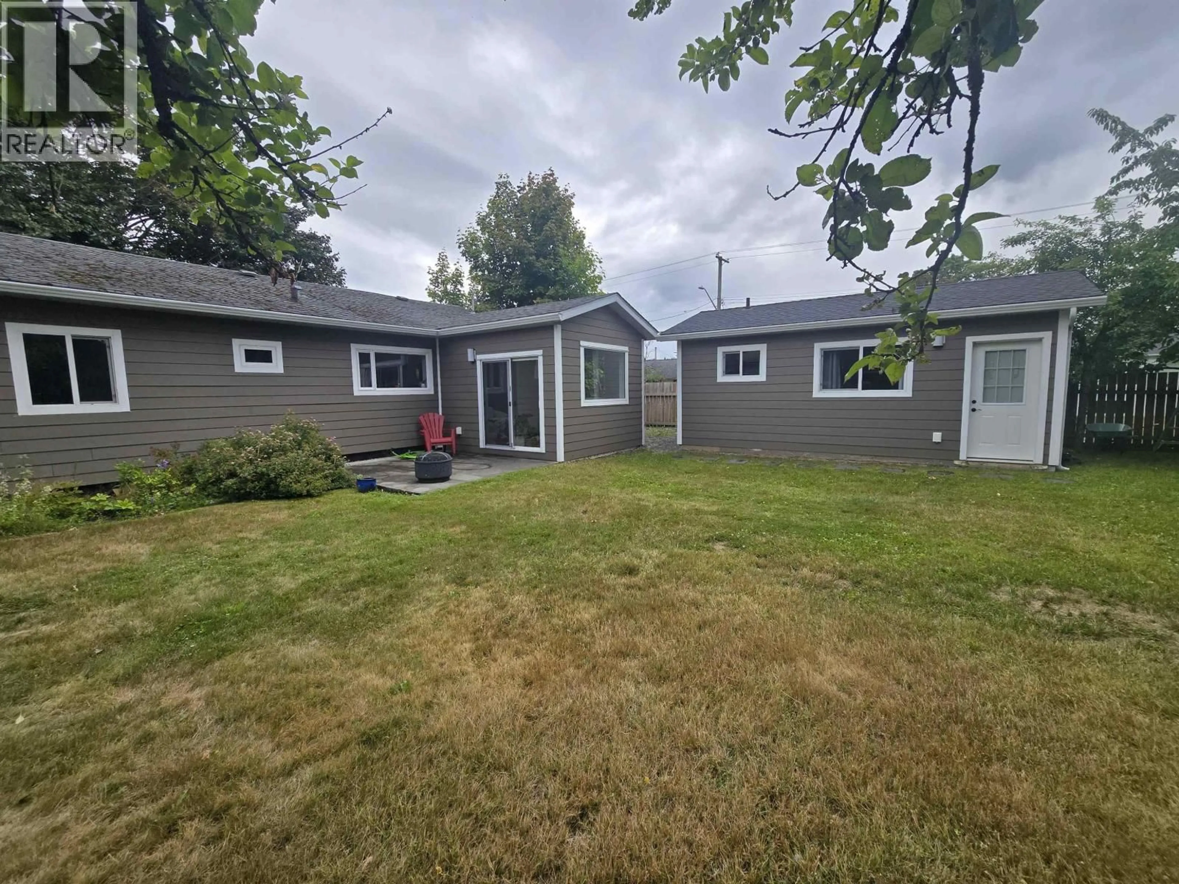 A pic from outside/outdoor area/front of a property/back of a property/a pic from drone, street for 3601 EBY STREET, Terrace British Columbia V8G2Z2