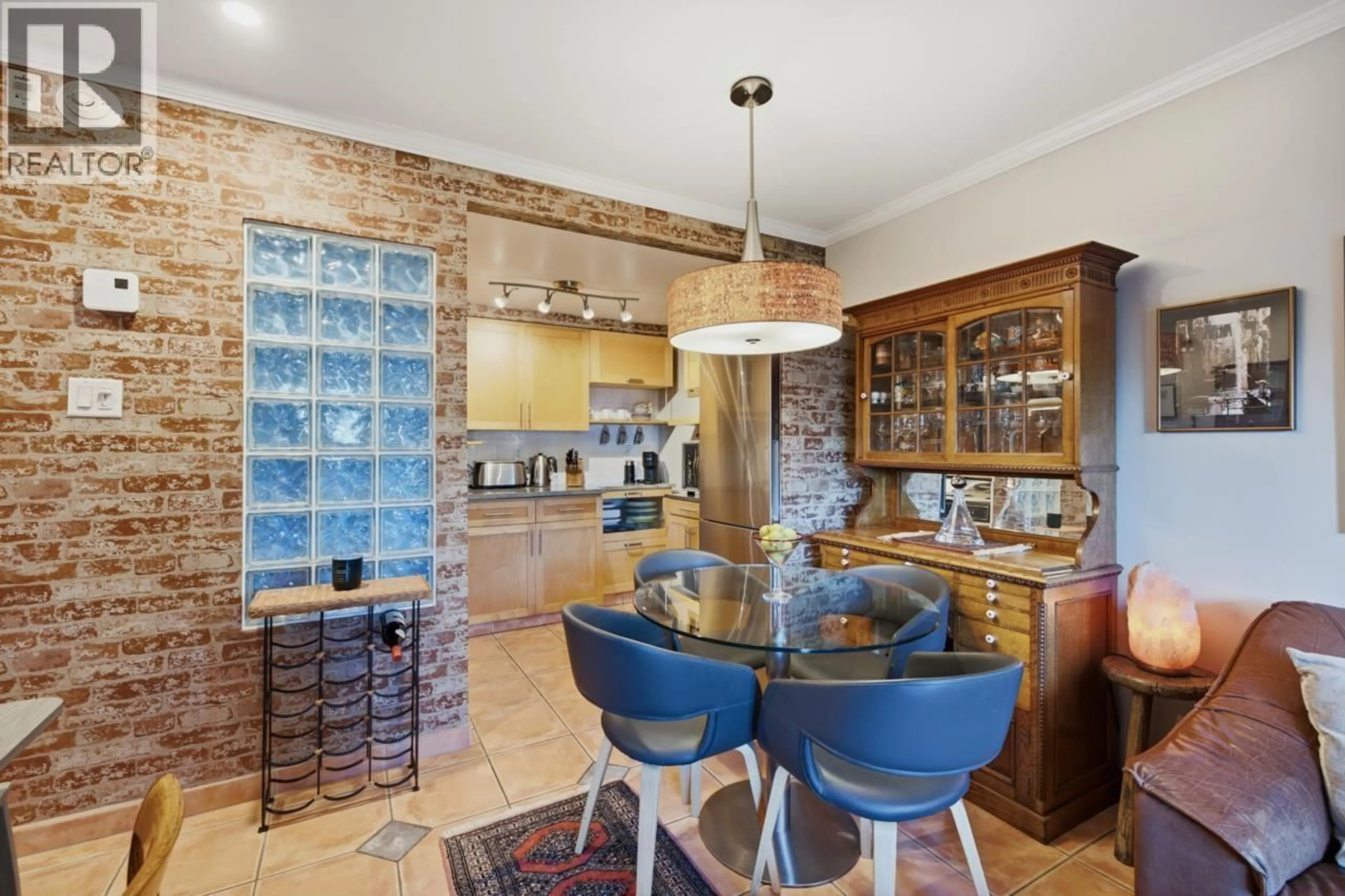 Contemporary kitchen, ceramic/tile floor for 102 - 2120 2ND AVENUE, Vancouver British Columbia V6K1H6