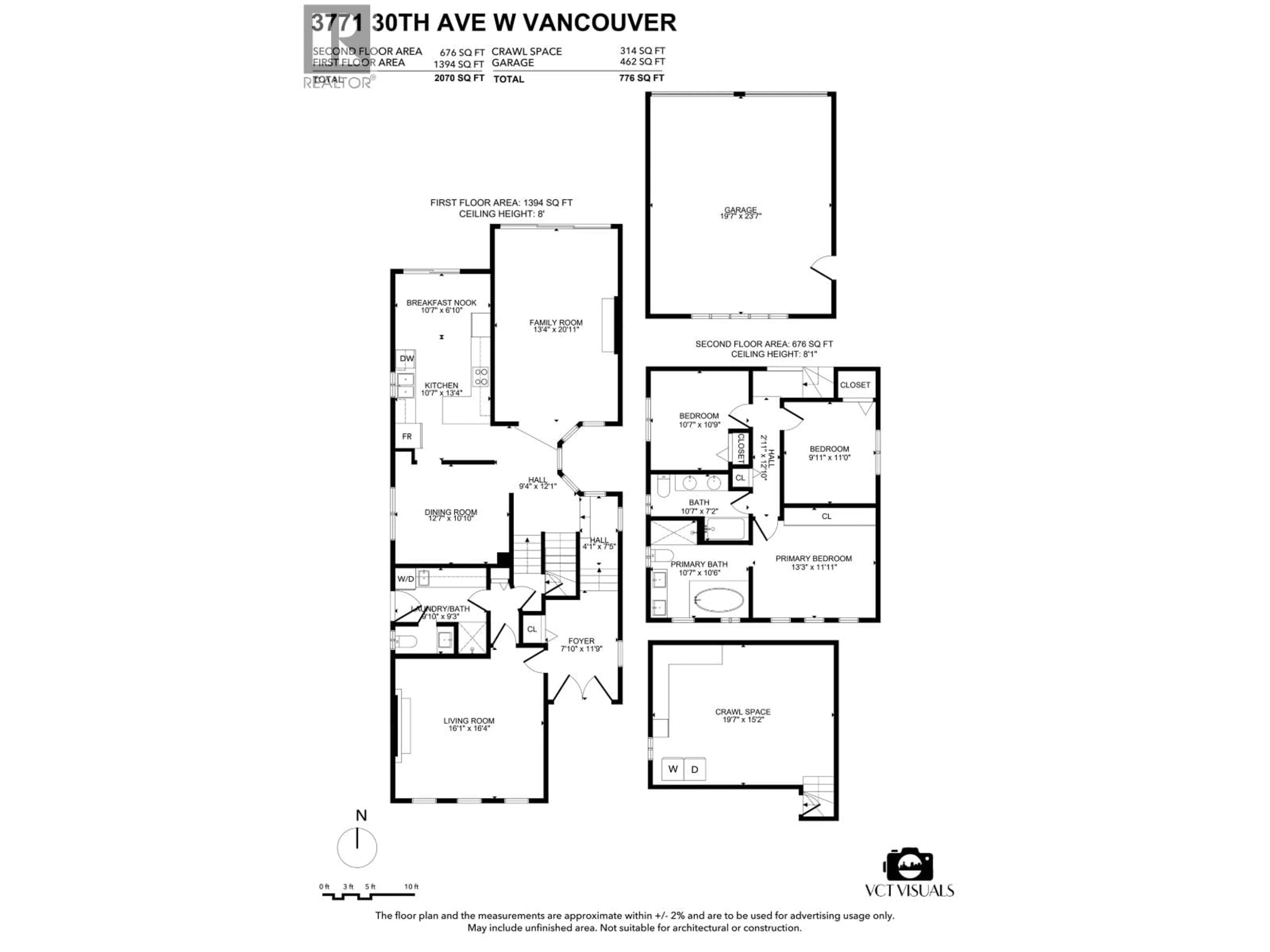 Floor plan for 3771 30TH AVENUE, Vancouver British Columbia V6S1W7