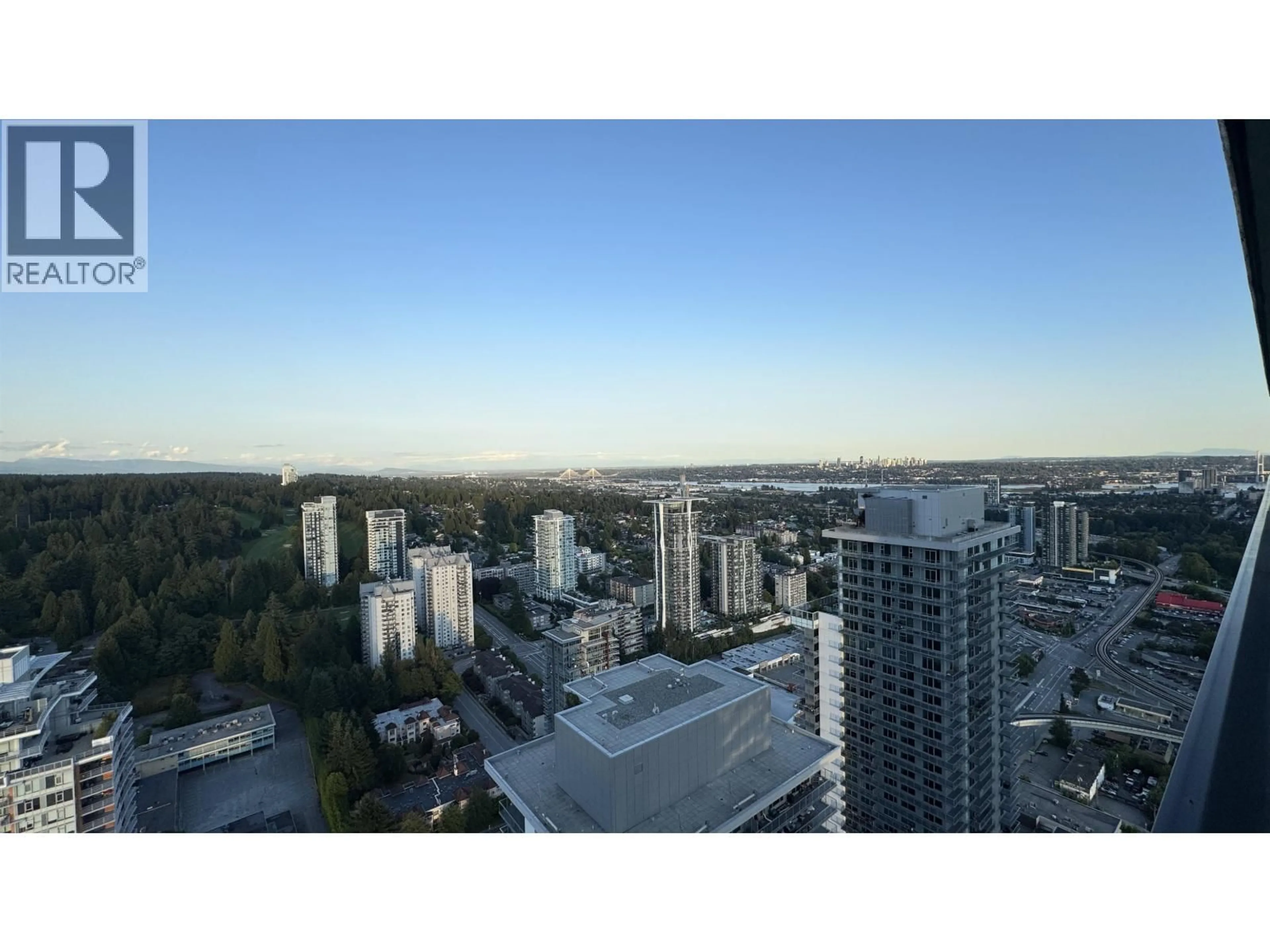 A pic from outside/outdoor area/front of a property/back of a property/a pic from drone, city buildings view from balcony for 4302 - 3809 EVERGREEN PLACE, Burnaby British Columbia V3J0M1
