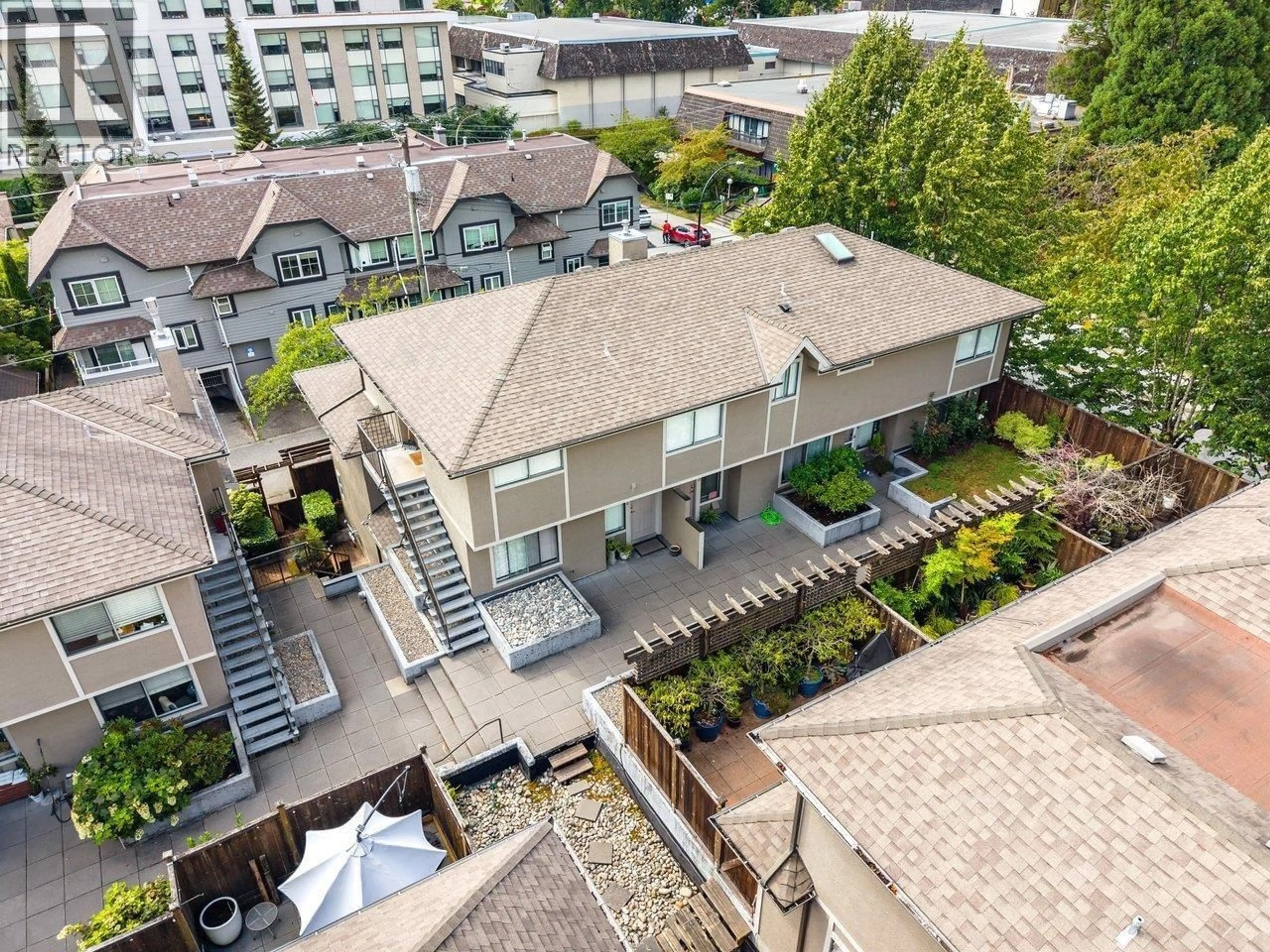 A pic from outside/outdoor area/front of a property/back of a property/a pic from drone, city buildings view from balcony for 22 - 2133 ST. GEORGES AVENUE, North Vancouver British Columbia V7L3K5
