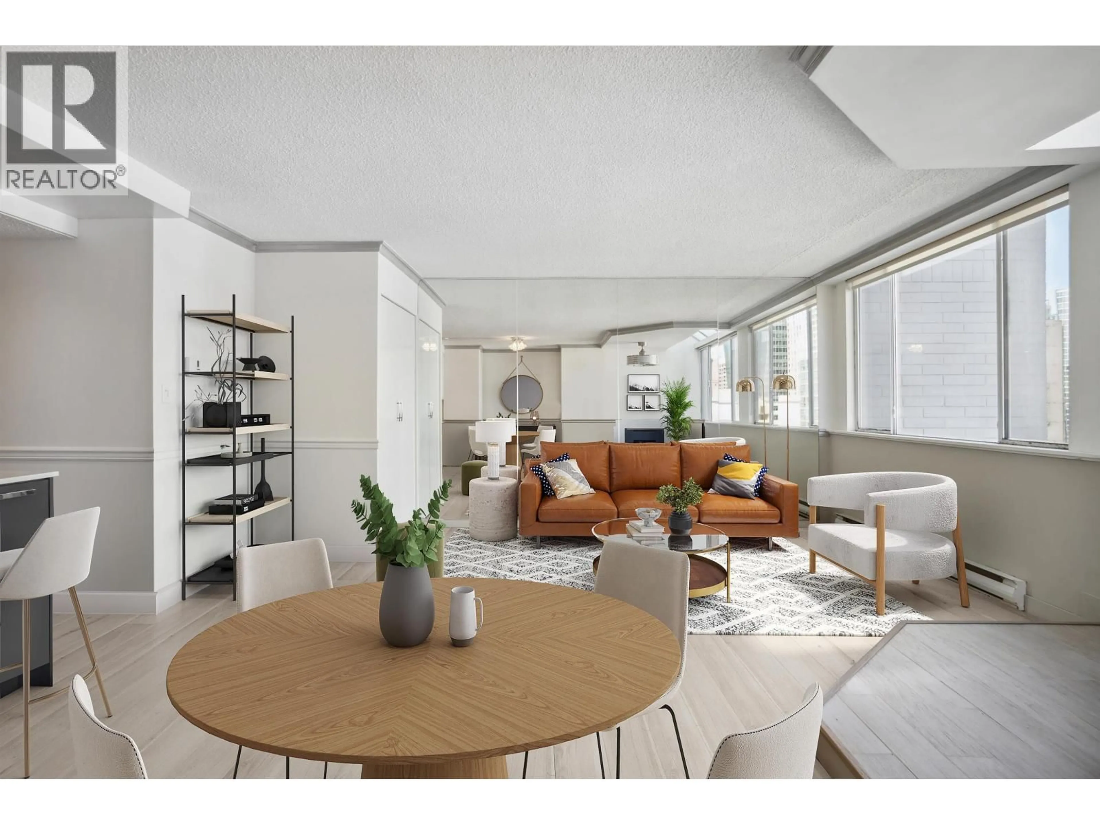 Living room with furniture, unknown for 702 - 1270 ROBSON STREET, Vancouver British Columbia V6E3Z6