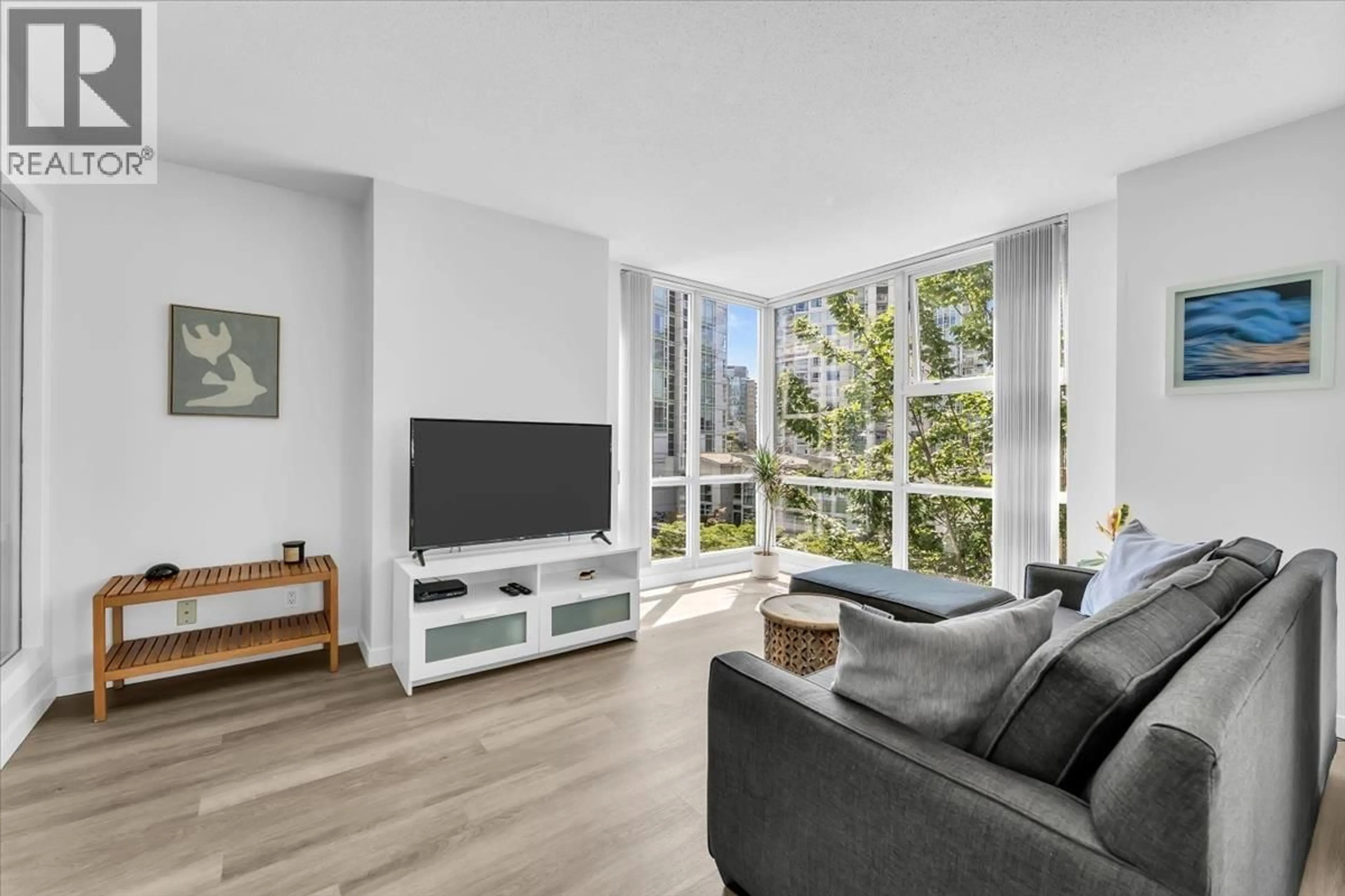 Living room with furniture, unknown for 602 - 193 AQUARIUS MEWS, Vancouver British Columbia V6Z2Z2