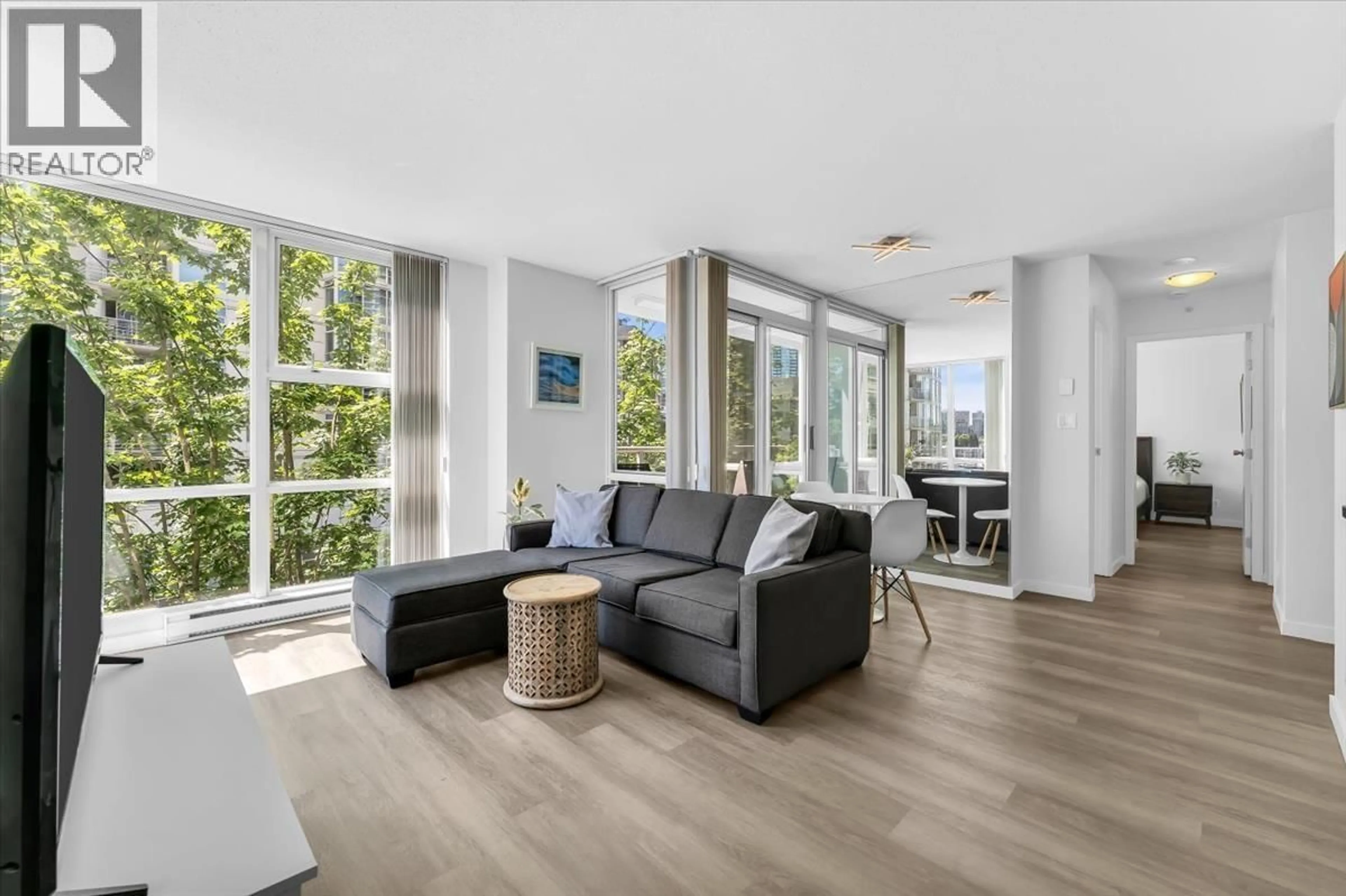 Living room with furniture, unknown for 602 - 193 AQUARIUS MEWS, Vancouver British Columbia V6Z2Z2