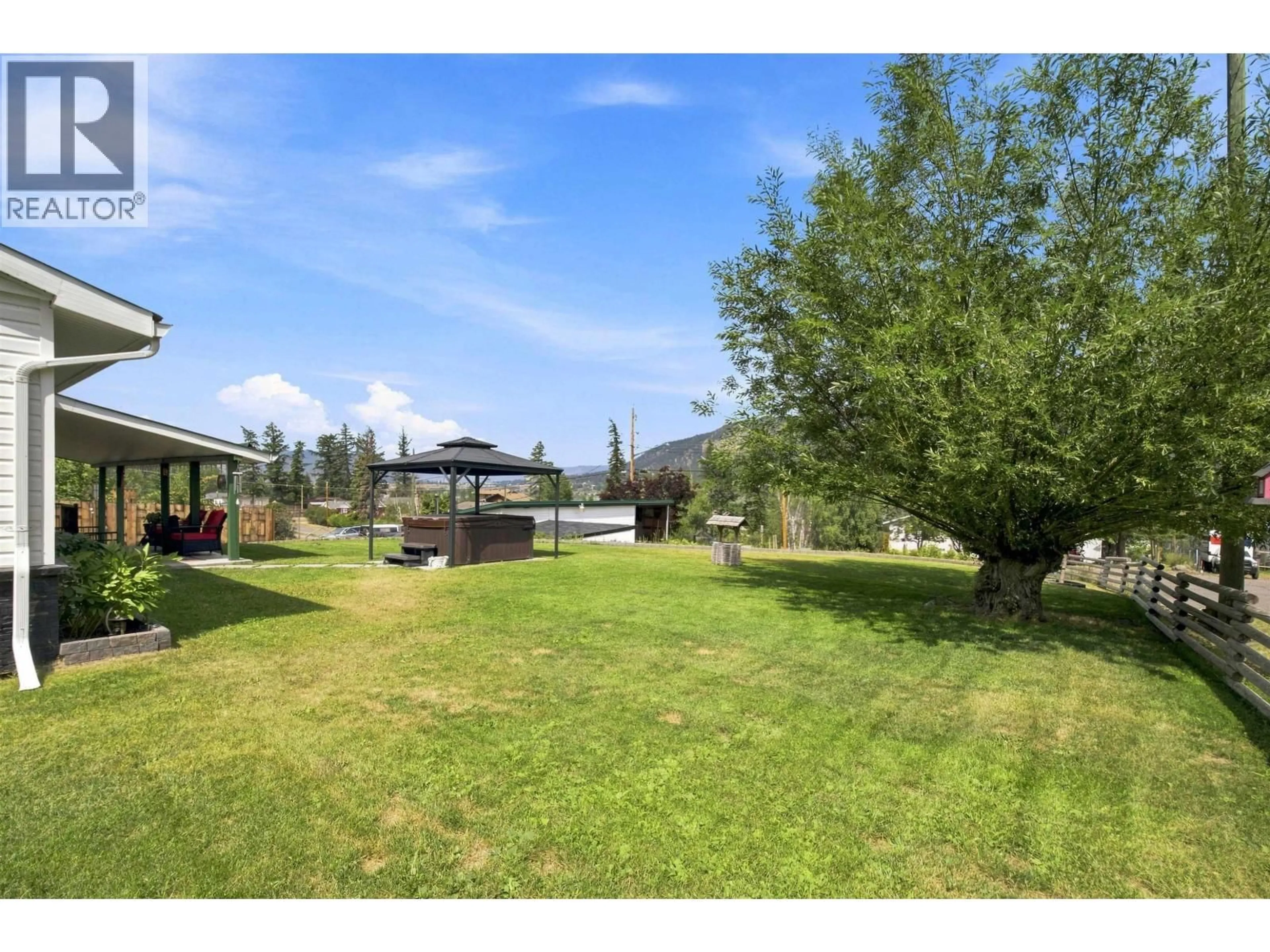 A pic from outside/outdoor area/front of a property/back of a property/a pic from drone, mountain view for 1717 RENNER ROAD, Williams Lake British Columbia V2G3B4