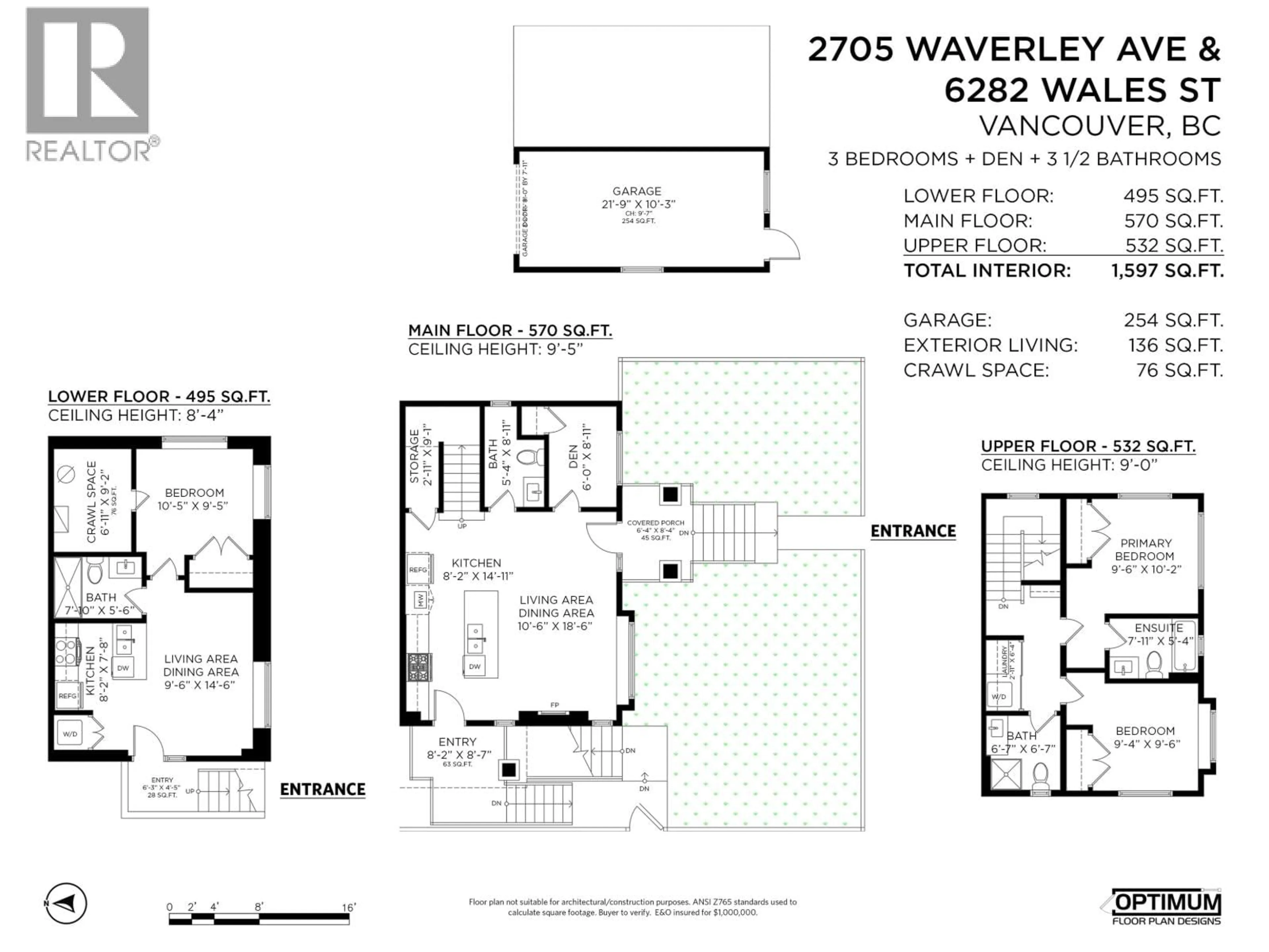Floor plan for 2705 WAVERLEY AVENUE, Vancouver British Columbia V5S1E9