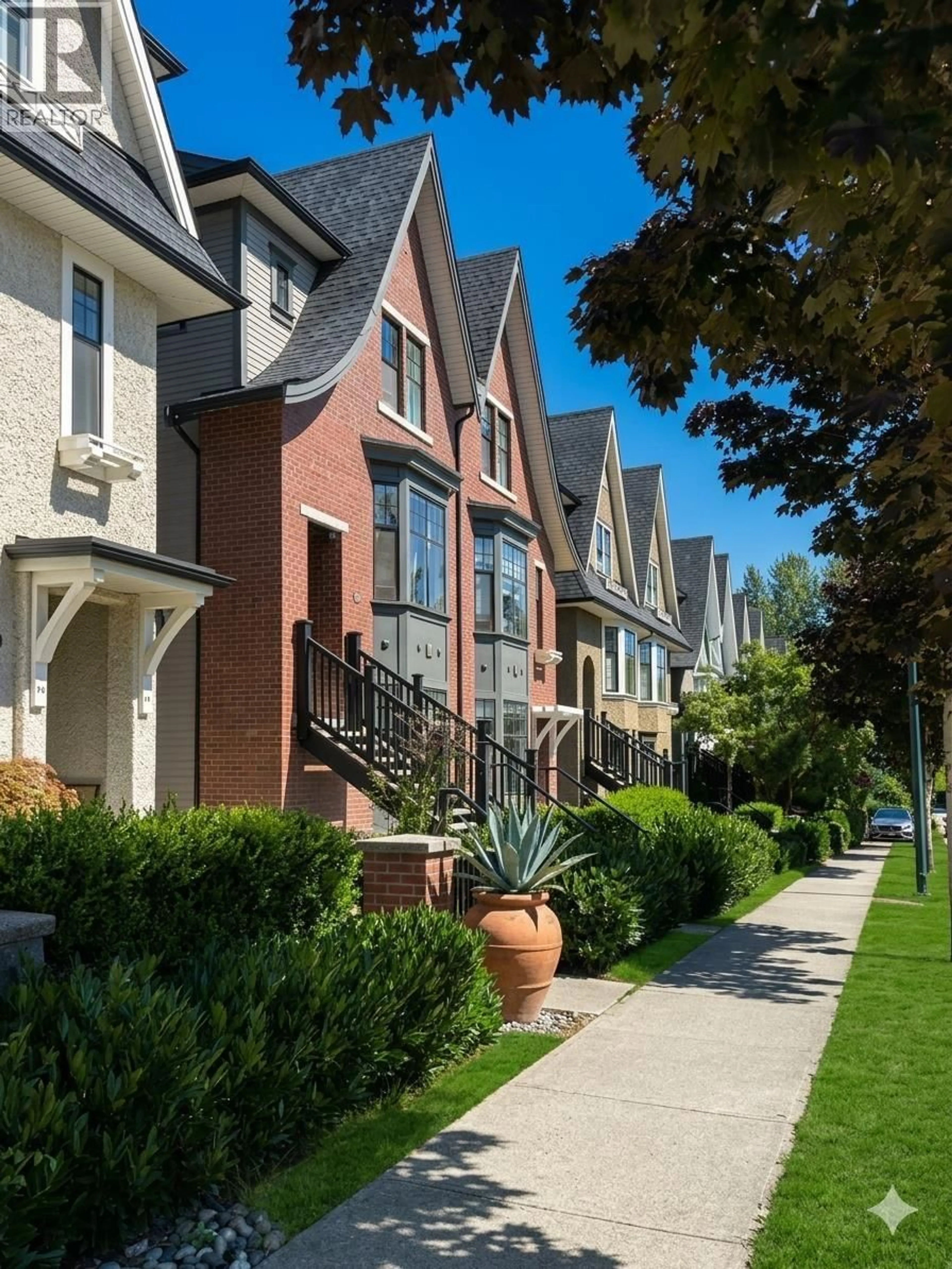 Home with brick exterior material, street for 1 - 3439 ROXTON AVENUE, Coquitlam British Columbia V3B3H7