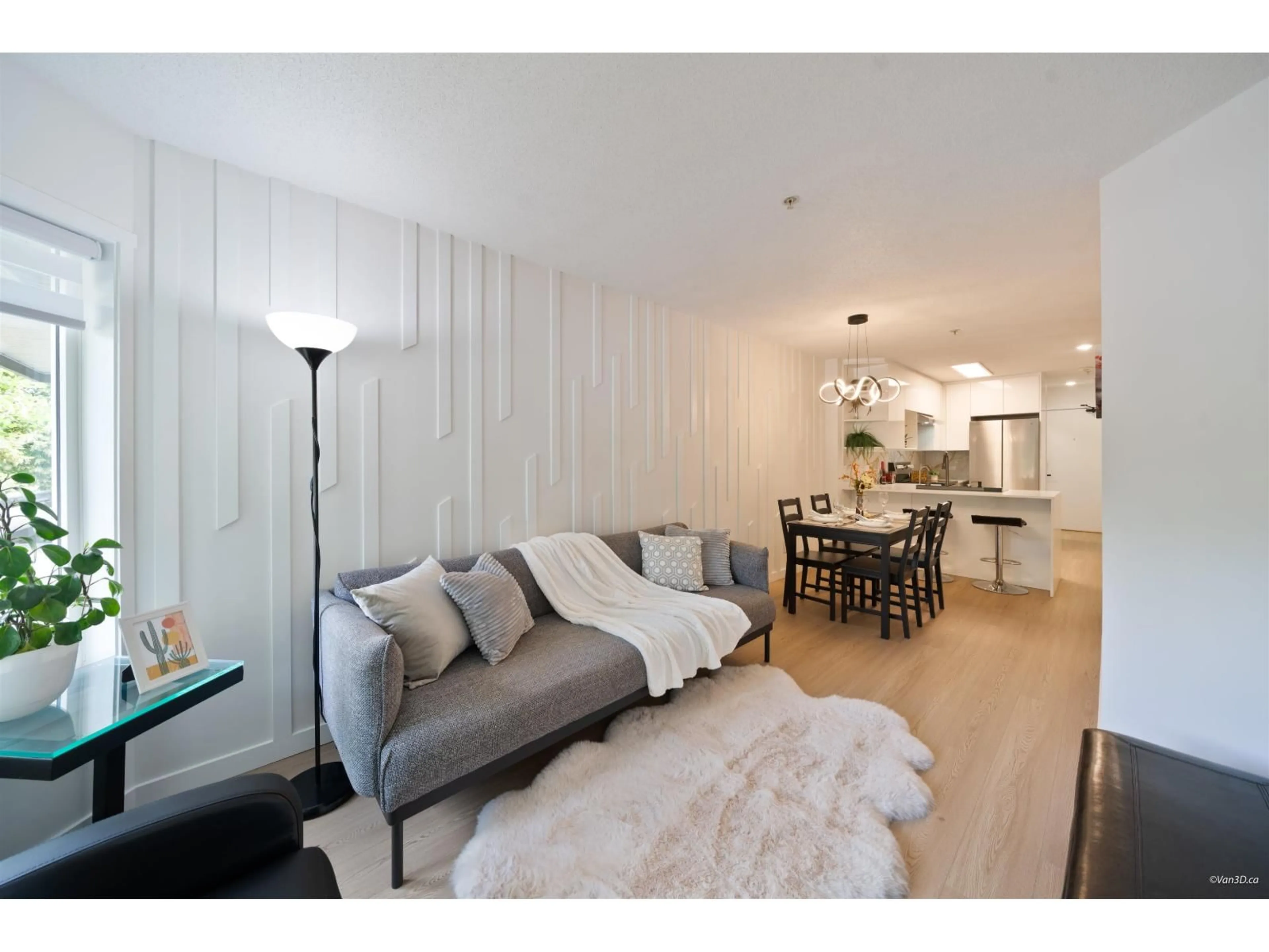 Living room with furniture, unknown for 208 - 12160 80 AVENUE, Surrey British Columbia V3W0V3