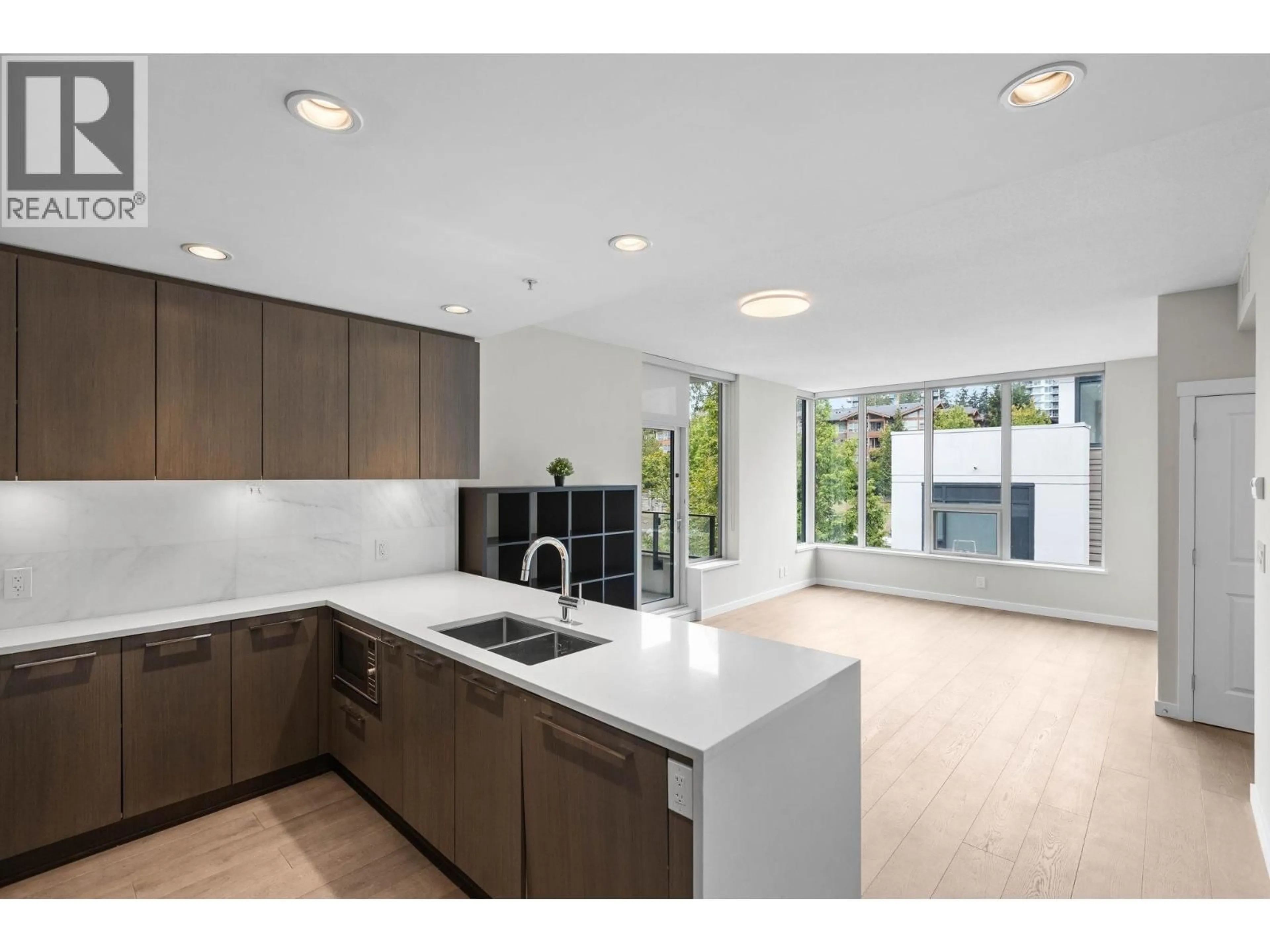 Open concept kitchen, unknown for 313 - 5687 GRAY AVENUE, Vancouver British Columbia V6S0K7