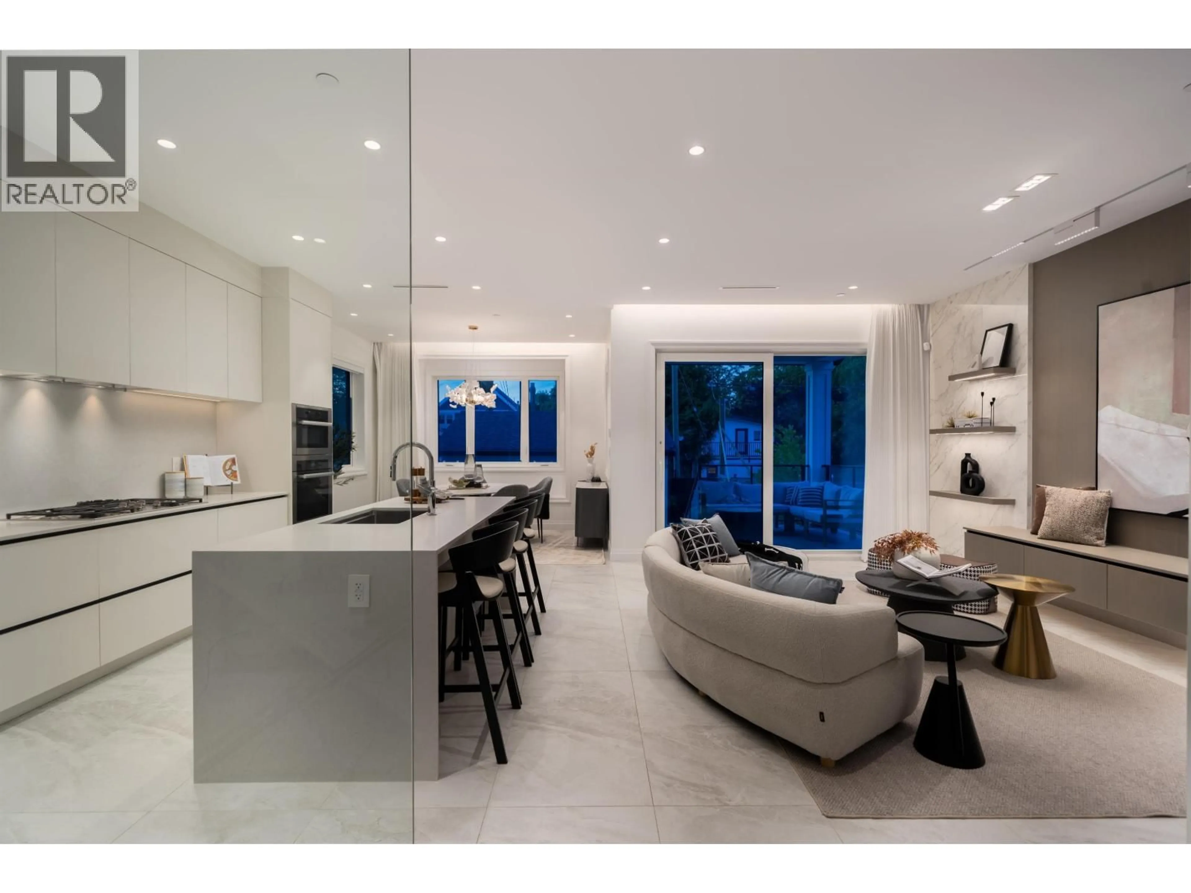 Open concept kitchen, ceramic/tile floor for 4007 19TH AVENUE, Vancouver British Columbia V6S1E2
