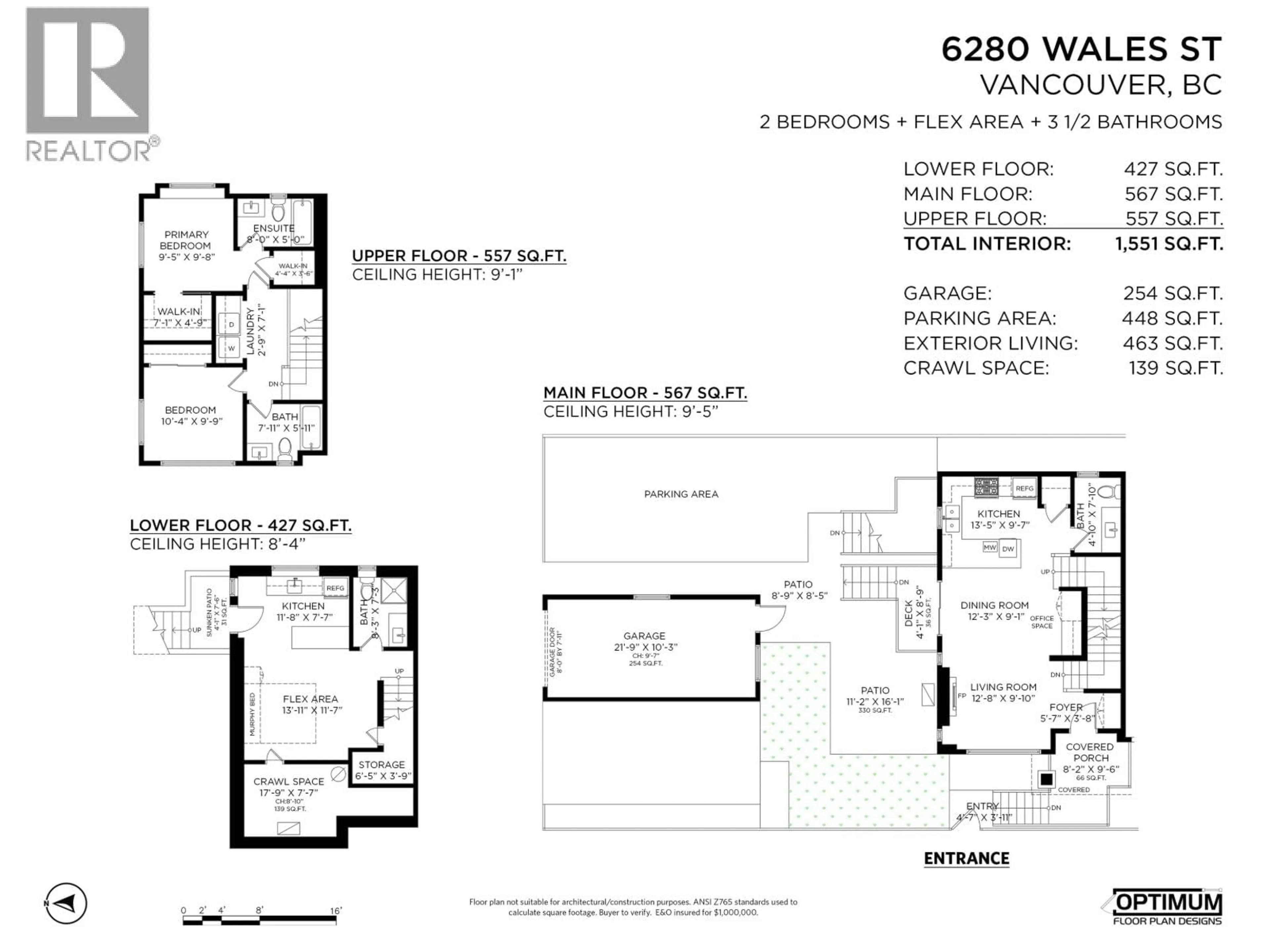 Floor plan for 6280 WALES STREET, Vancouver British Columbia V5S2R1