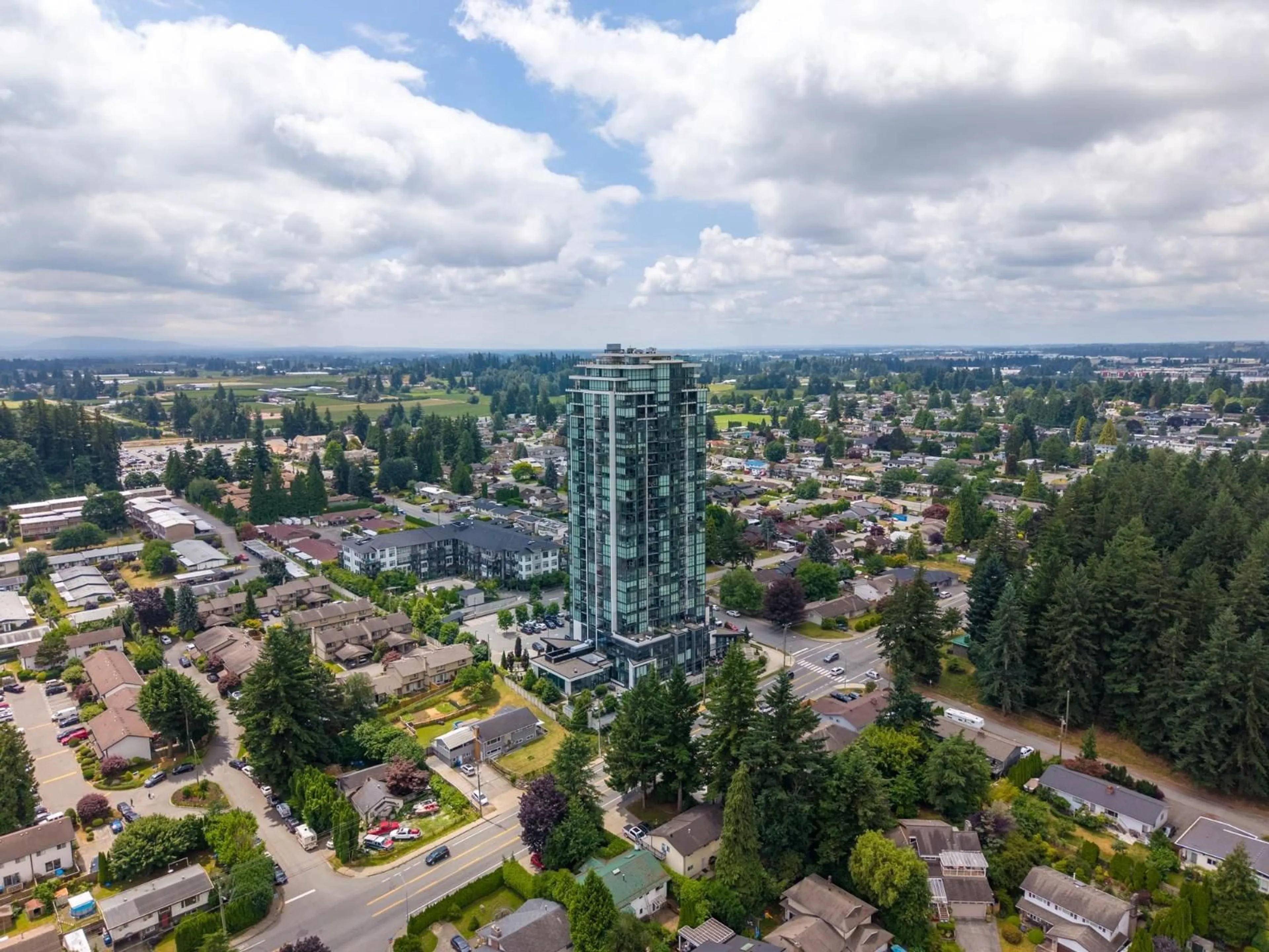 A pic from outside/outdoor area/front of a property/back of a property/a pic from drone, unknown for 1201 - 2180 GLADWIN ROAD, Abbotsford British Columbia V2S0H4