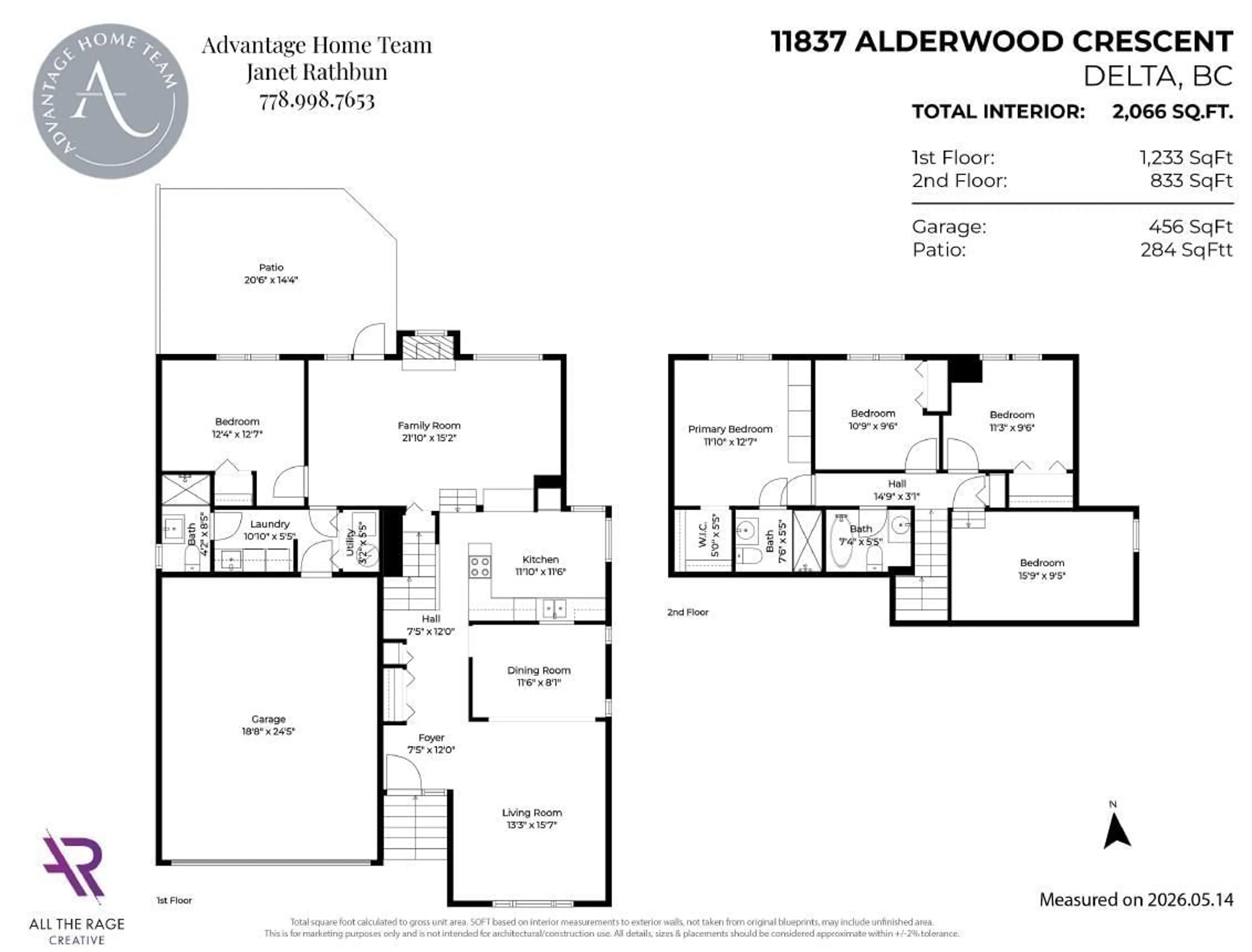 Floor plan for 11837 ALDERWOOD CRESCENT, Delta British Columbia V4E3E4