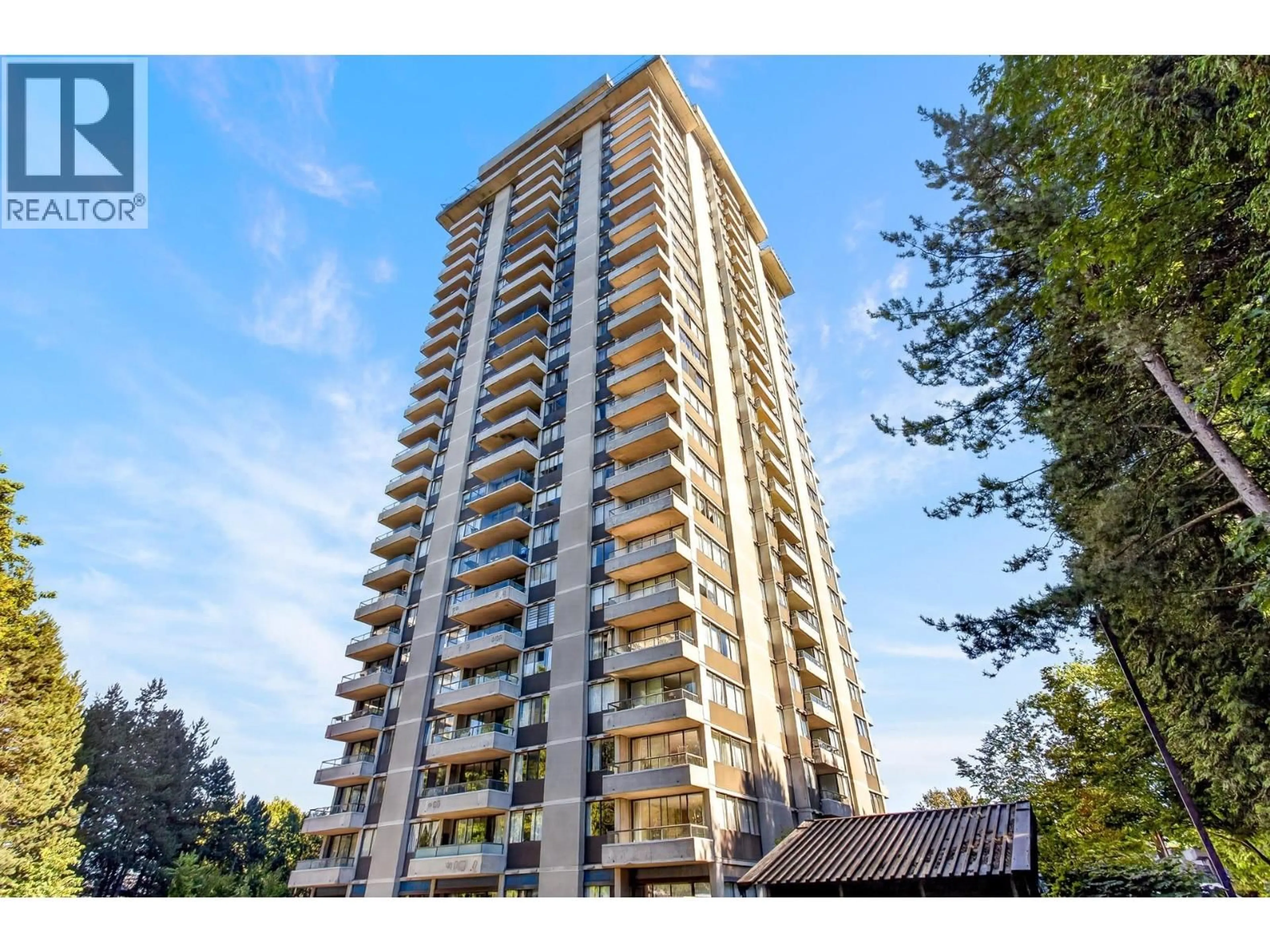 A pic from outside/outdoor area/front of a property/back of a property/a pic from drone, building for 1201 - 3970 CARRIGAN COURT, Burnaby British Columbia V3N4S5