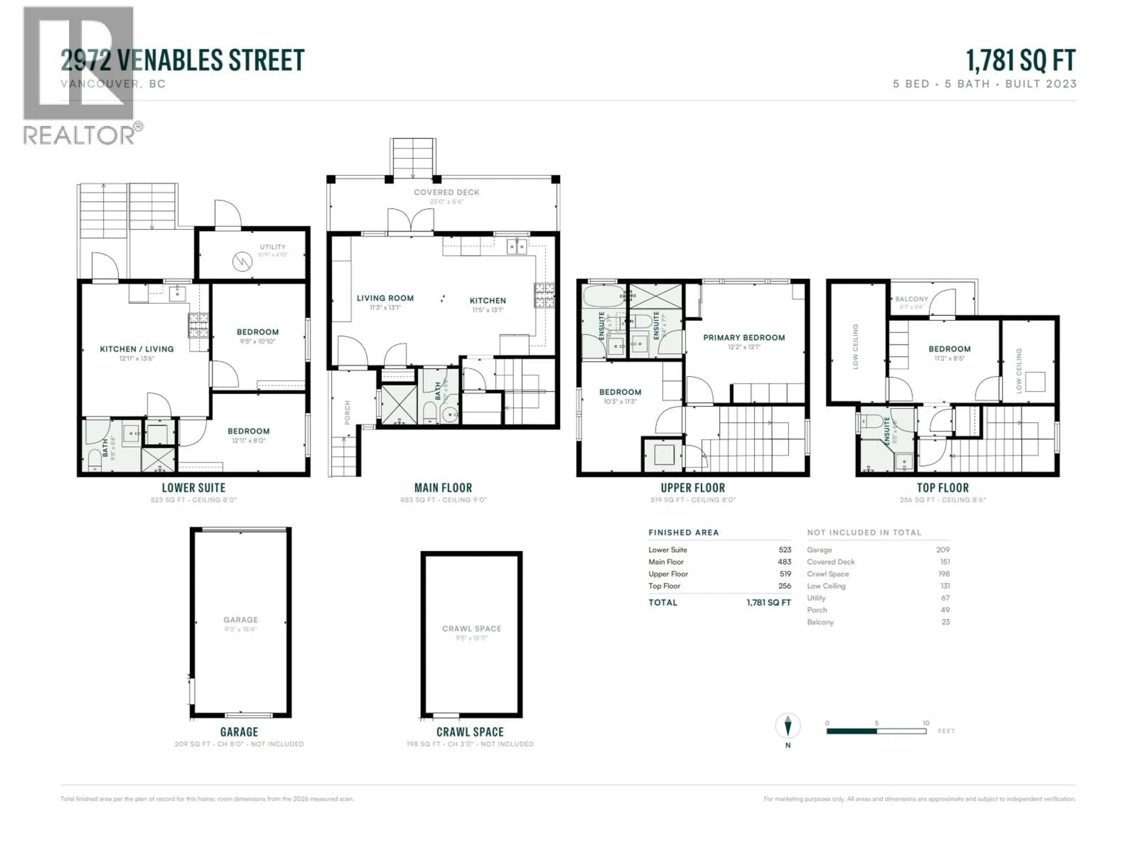 Floor plan for 2972 VENABLES STREET, Vancouver British Columbia V5K2R9
