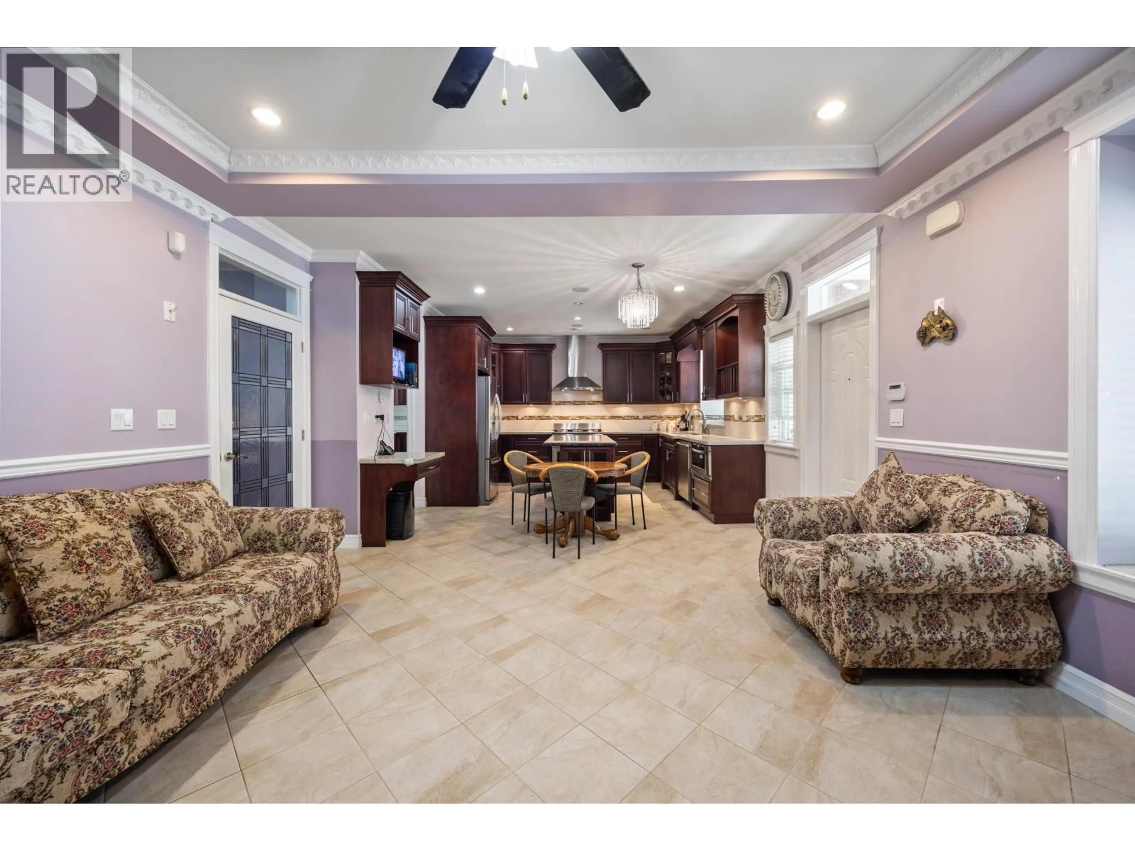 Open concept kitchen, ceramic/tile floor for 1711 SIXTH AVENUE, New Westminster British Columbia V3M2C8