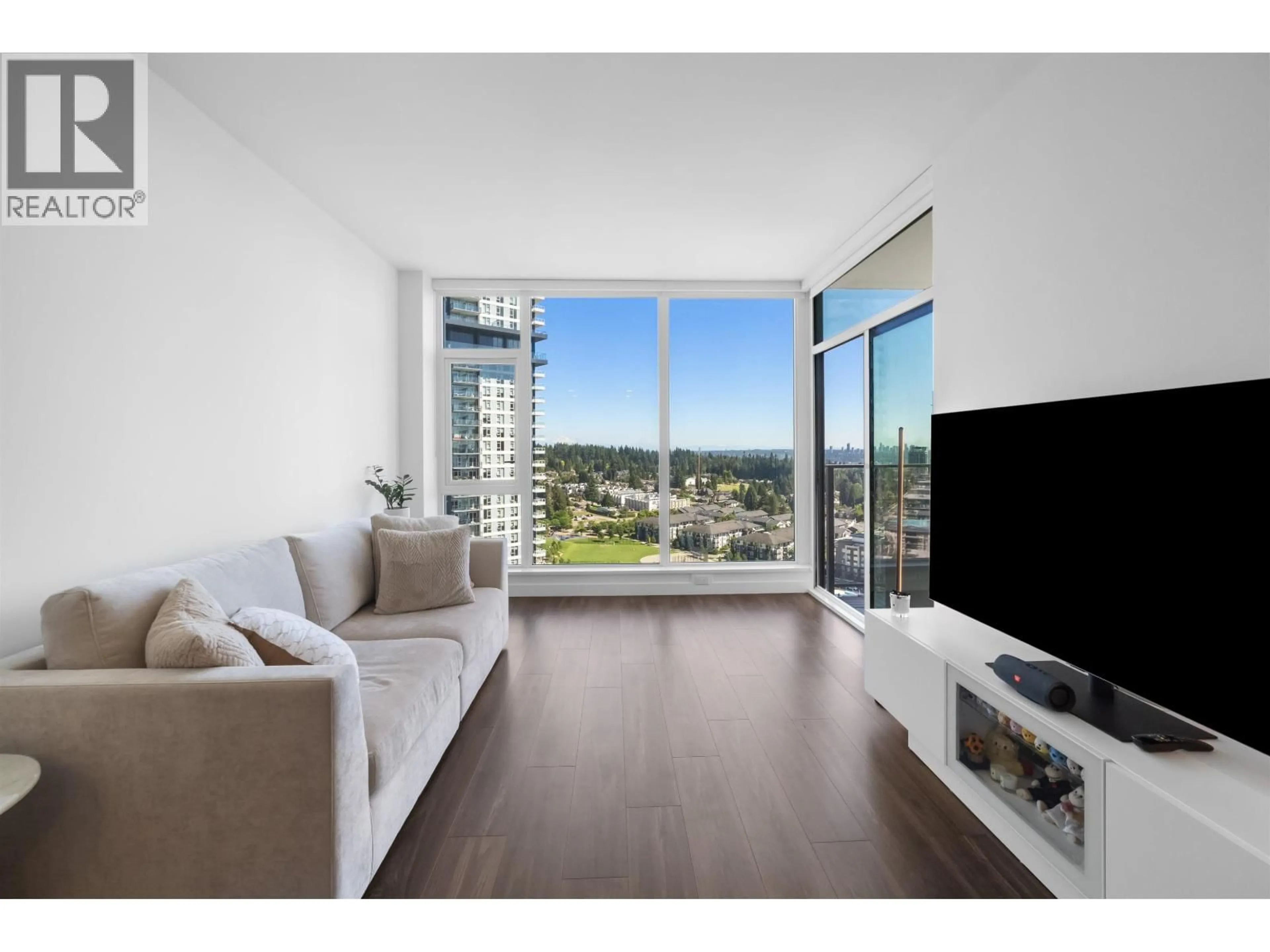 Living room with furniture, unknown for 2205 - 518 CLARKE ROAD, Coquitlam British Columbia V3J3X2