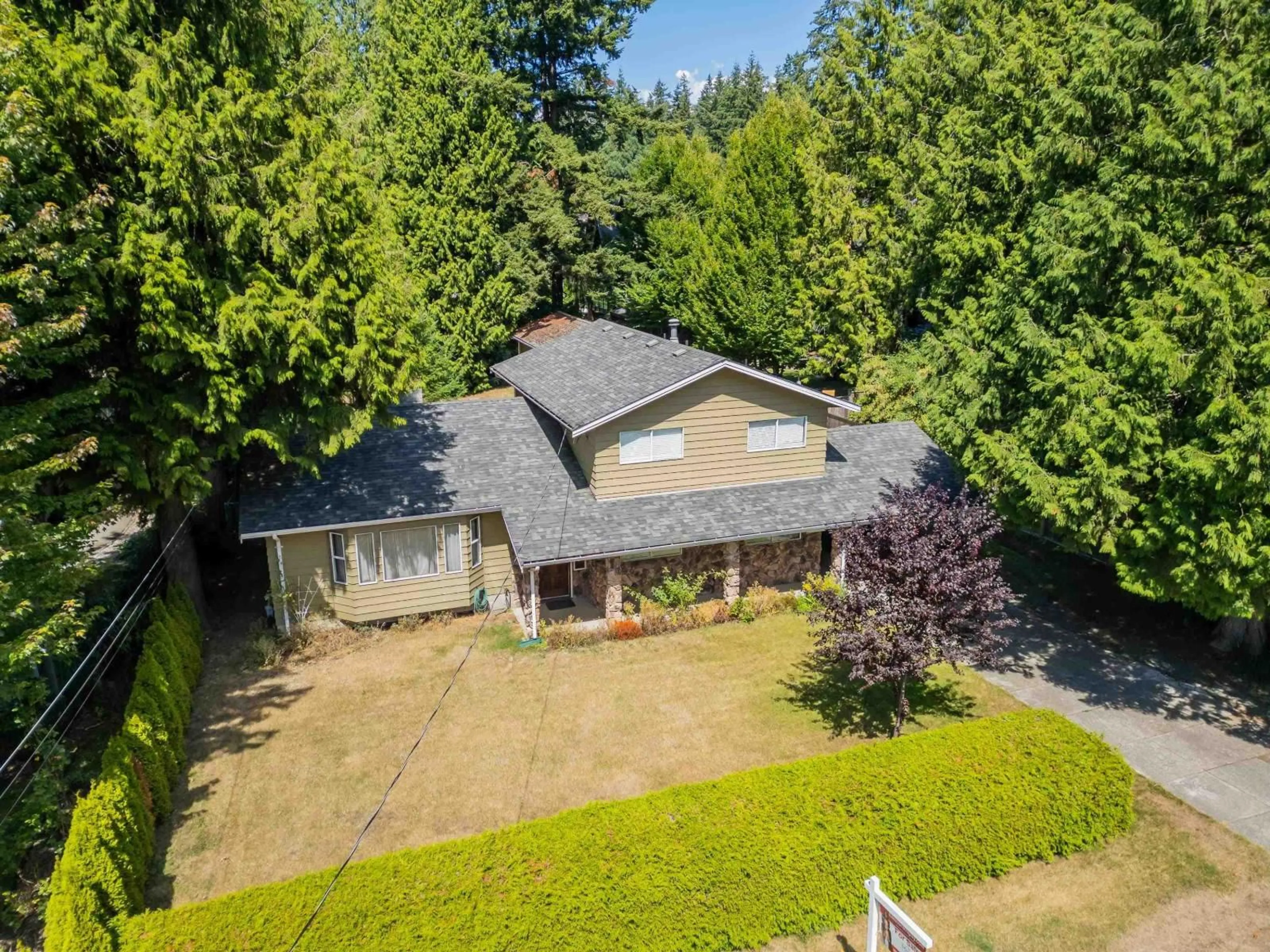 A pic from outside/outdoor area/front of a property/back of a property/a pic from drone, street for 12765 22 AVENUE, Surrey British Columbia V4A2B9