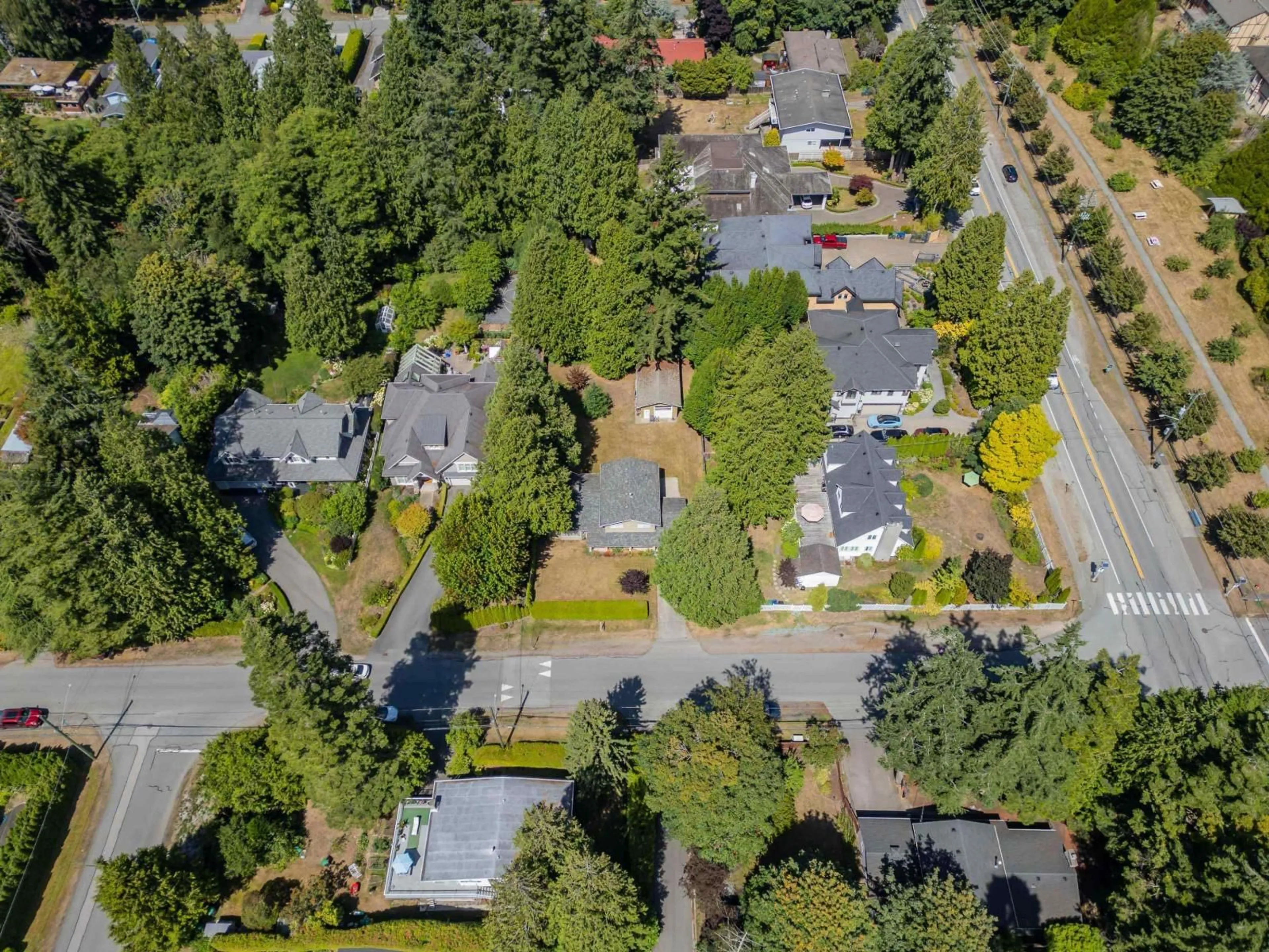 A pic from outside/outdoor area/front of a property/back of a property/a pic from drone, street for 12765 22 AVENUE, Surrey British Columbia V4A2B9