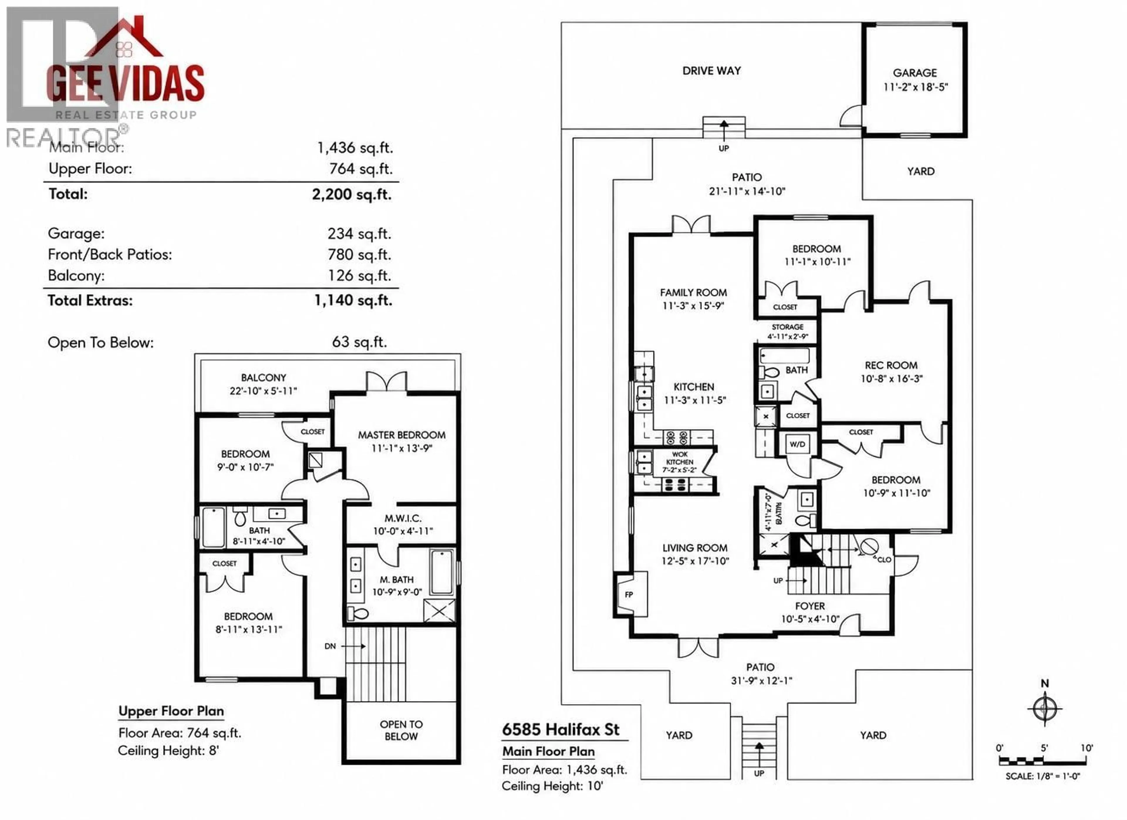 Floor plan for 6585 HALIFAX STREET, Burnaby British Columbia V5B2P9