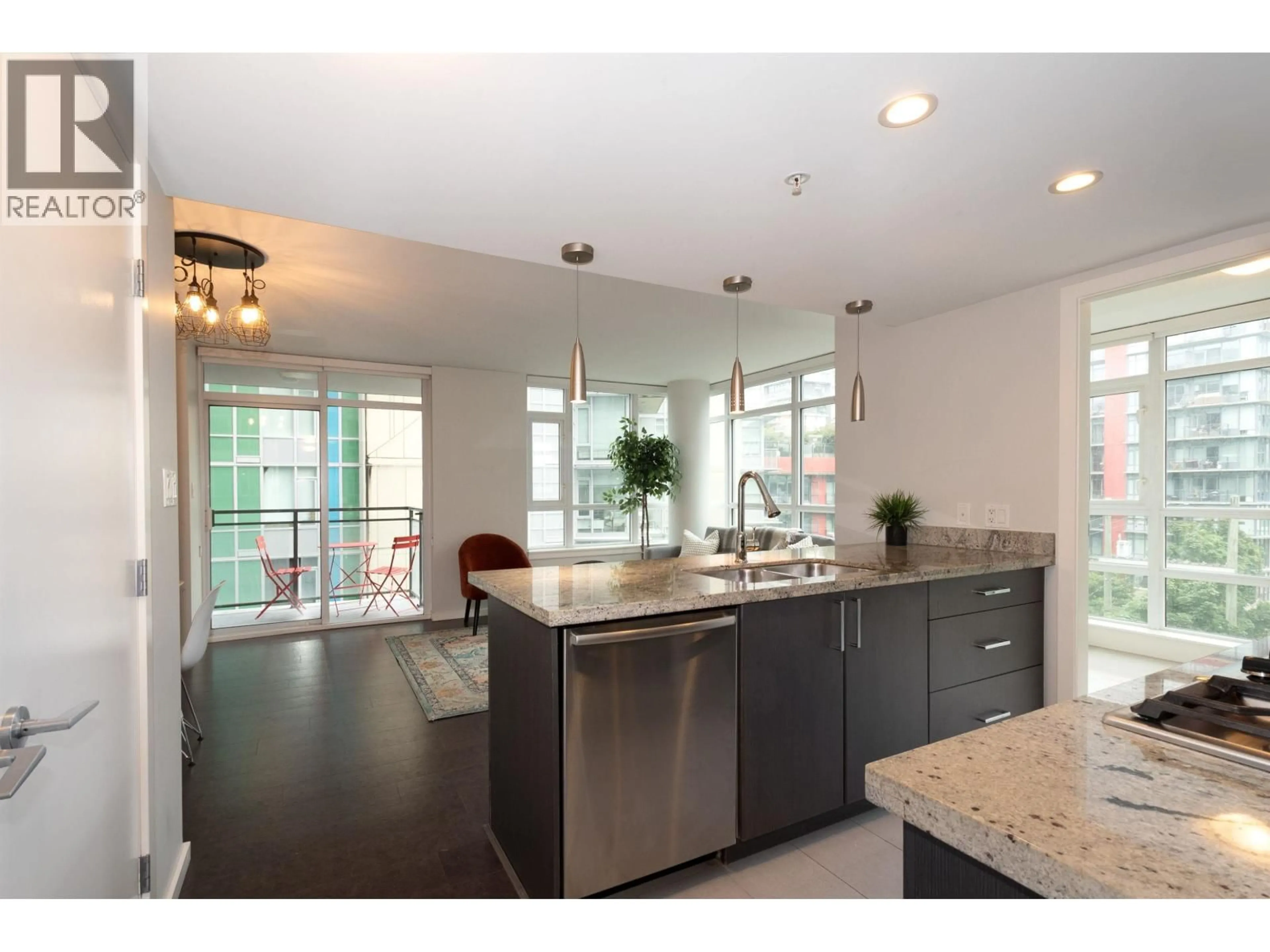 Open concept kitchen, unknown for 607 - 89 2ND AVENUE, Vancouver British Columbia V5Y0G9
