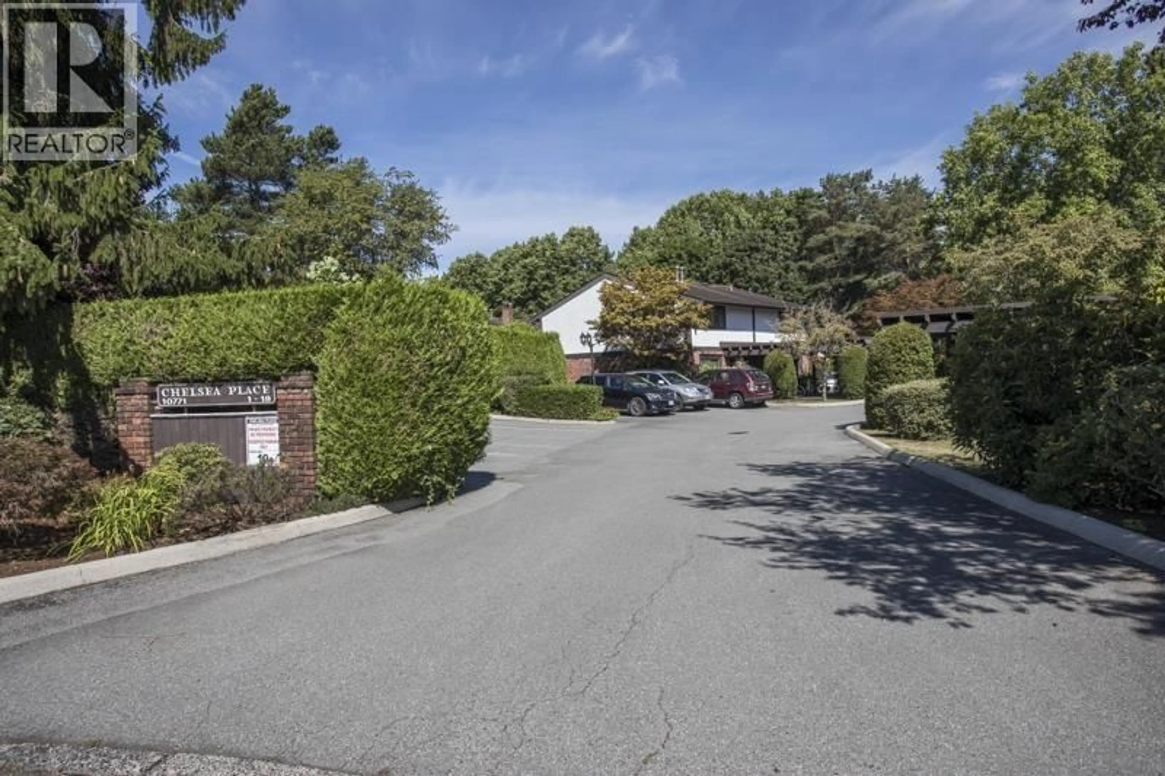 A pic from outside/outdoor area/front of a property/back of a property/a pic from drone, street for 1 - 10771 MORTFIELD ROAD, Richmond British Columbia V7A2W1