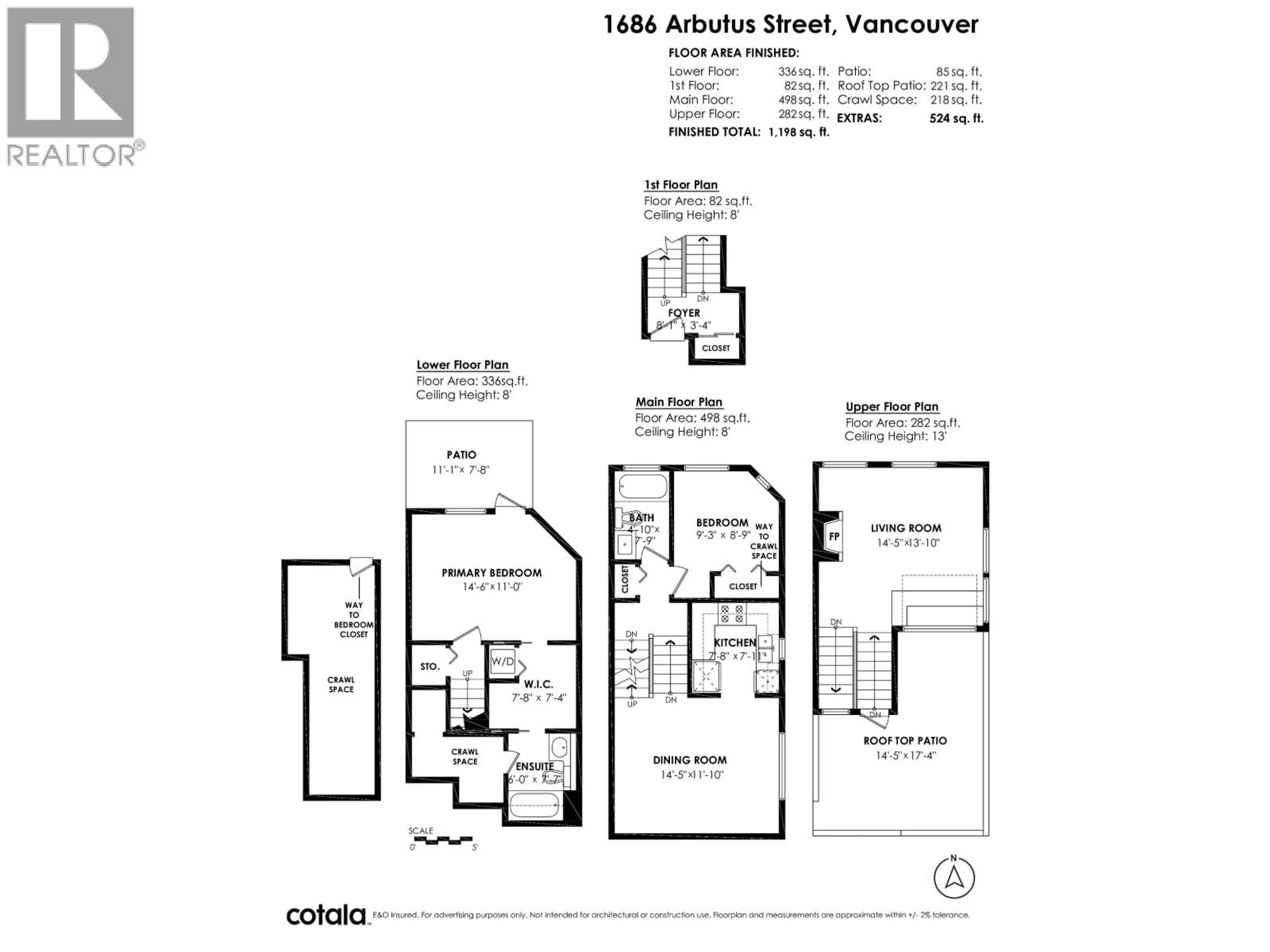 Floor plan for 1686 ARBUTUS STREET, Vancouver British Columbia V6J3X2