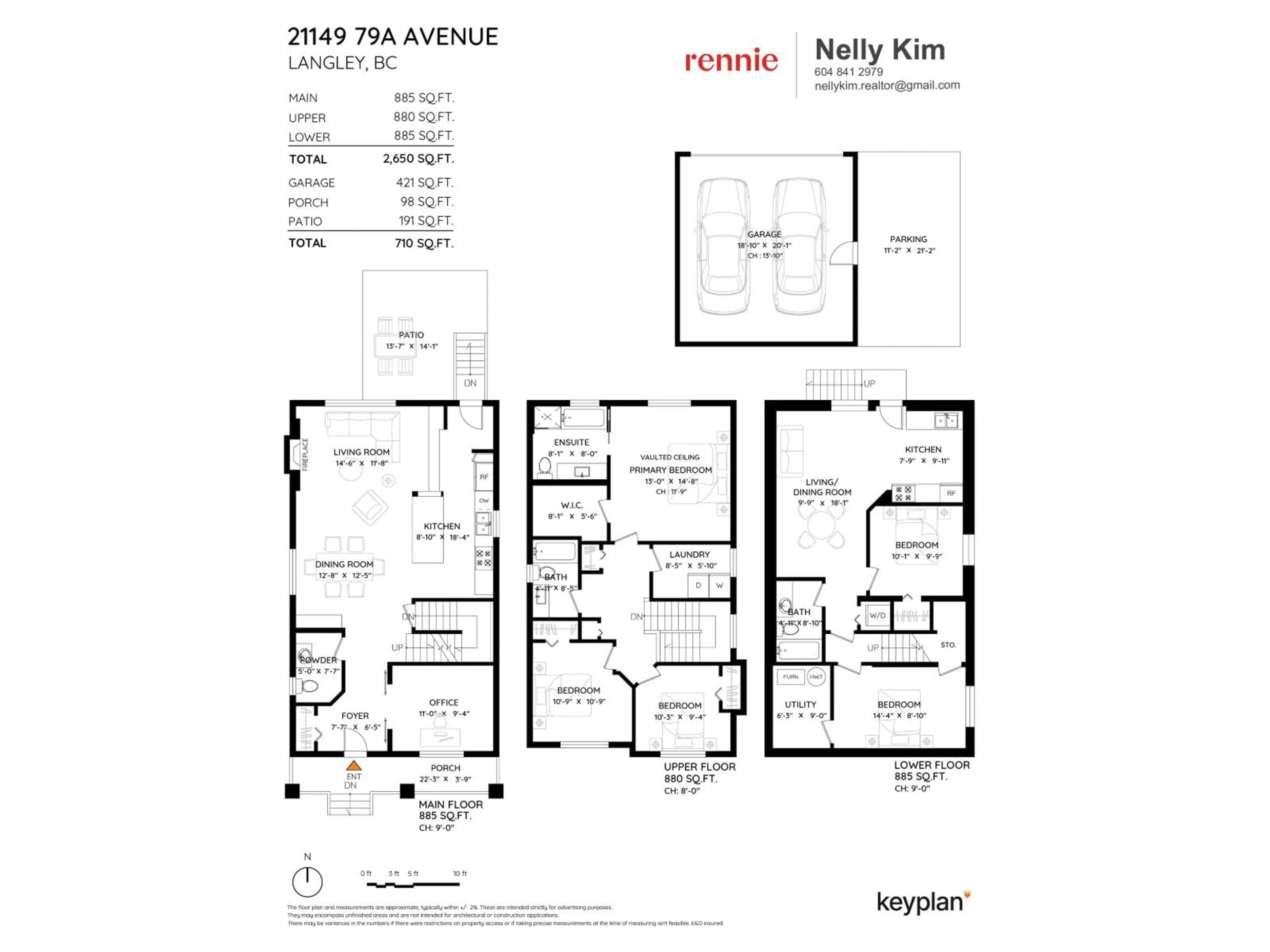 Floor plan for 21149 79A AVENUE, Langley British Columbia V2Y0H3