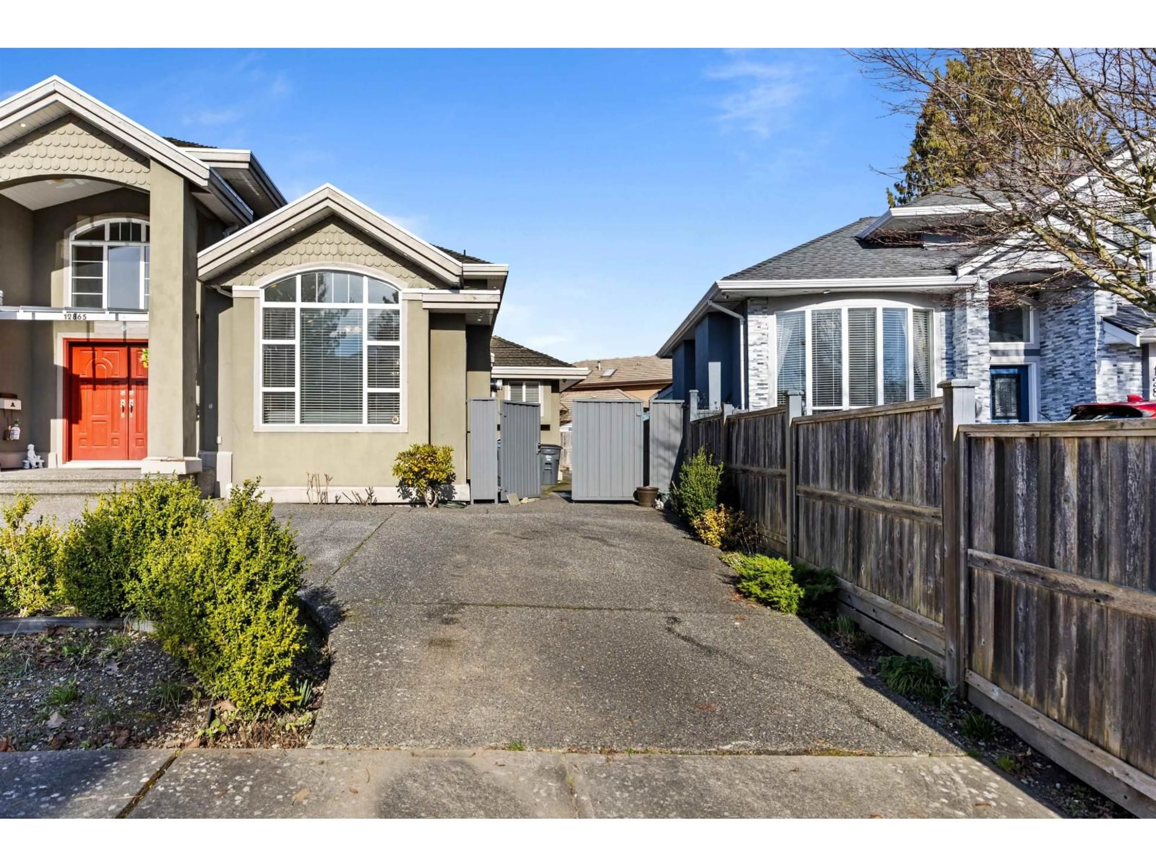 A pic from outside/outdoor area/front of a property/back of a property/a pic from drone, street for 12865 63A AVENUE, Surrey British Columbia V3X3S9