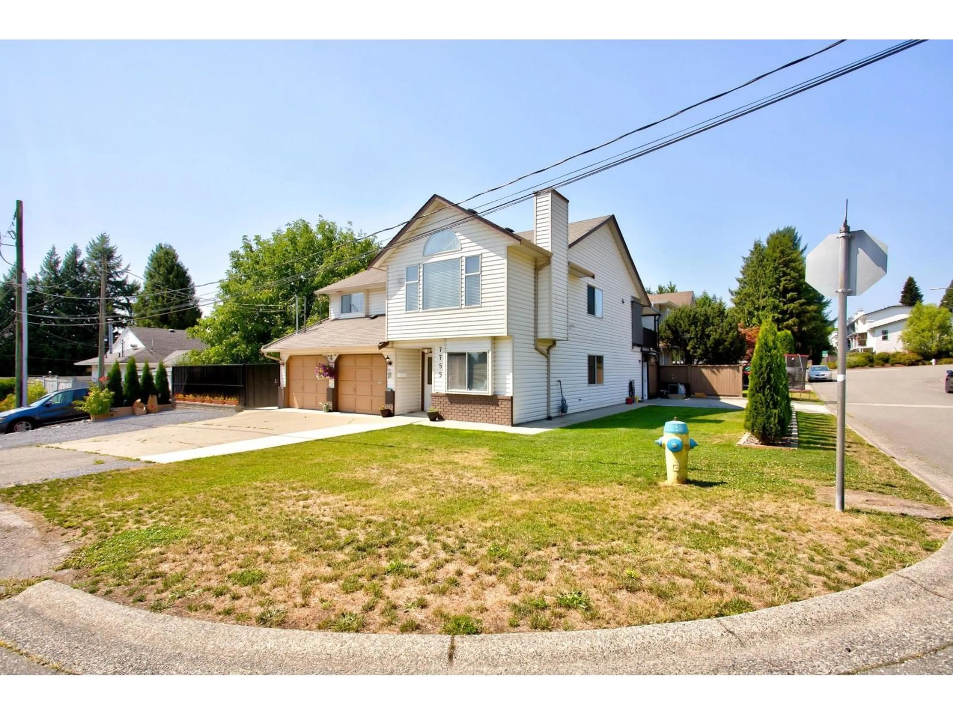 Home with vinyl exterior material, street for 7755 ALDER STREET, Mission British Columbia V2V6N1