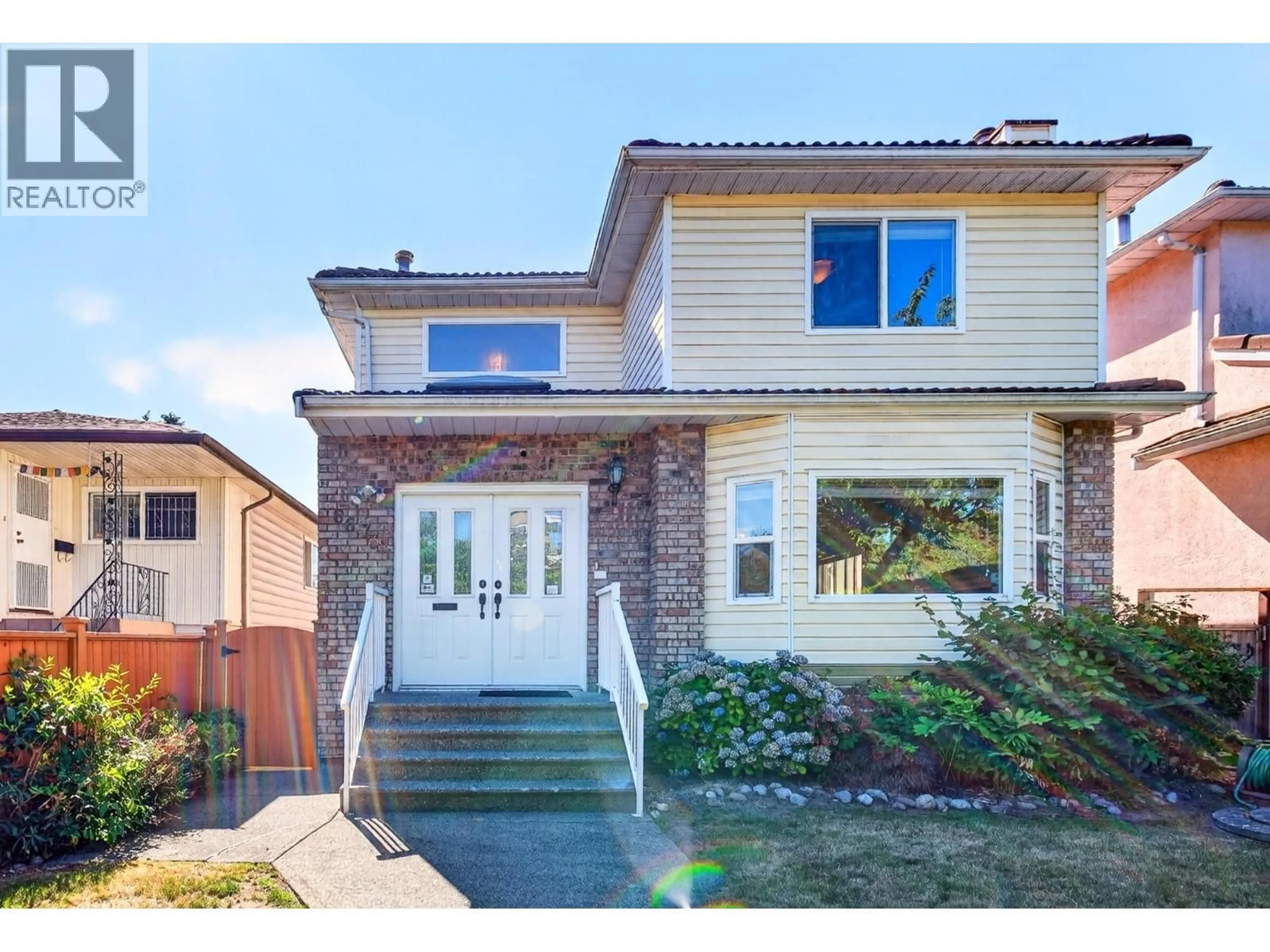 Home with brick exterior material, street for 6673 GLADSTONE STREET, Vancouver British Columbia V5P4E8
