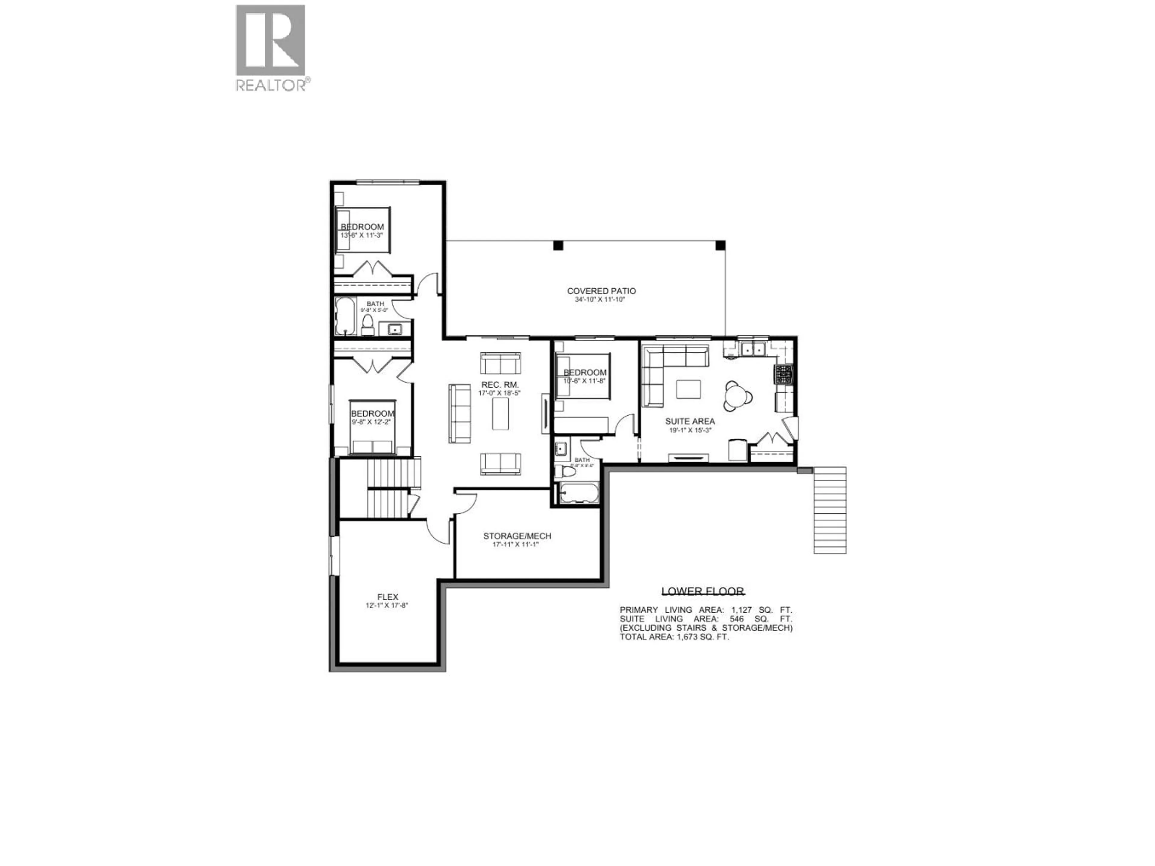 Floor plan for 5144 HEADLANDS HEIGHTS, Prince George British Columbia V2N4Z9