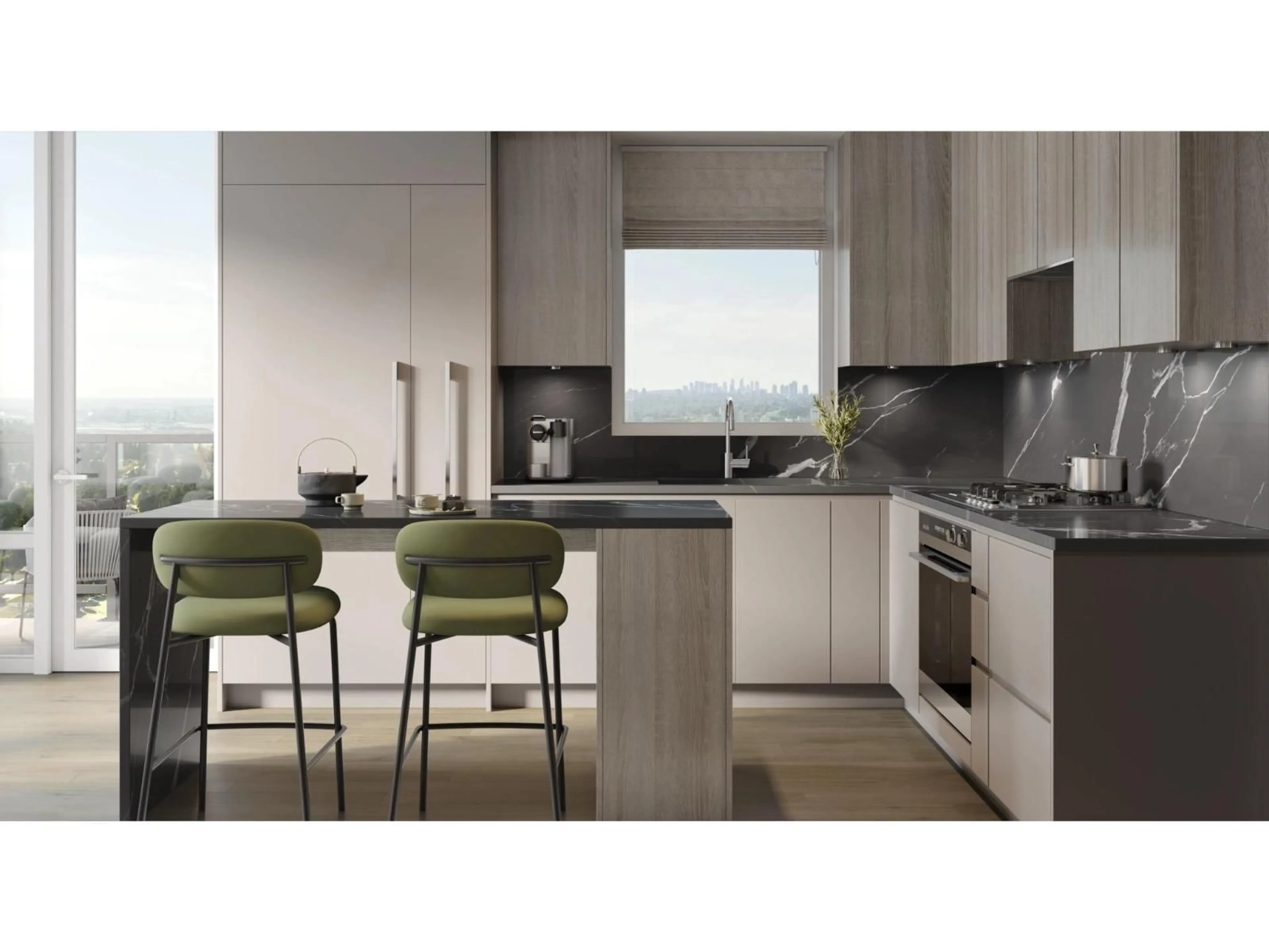 Contemporary kitchen, unknown for 309 - 13282 104 AVENUE, Surrey British Columbia V3T3Y9