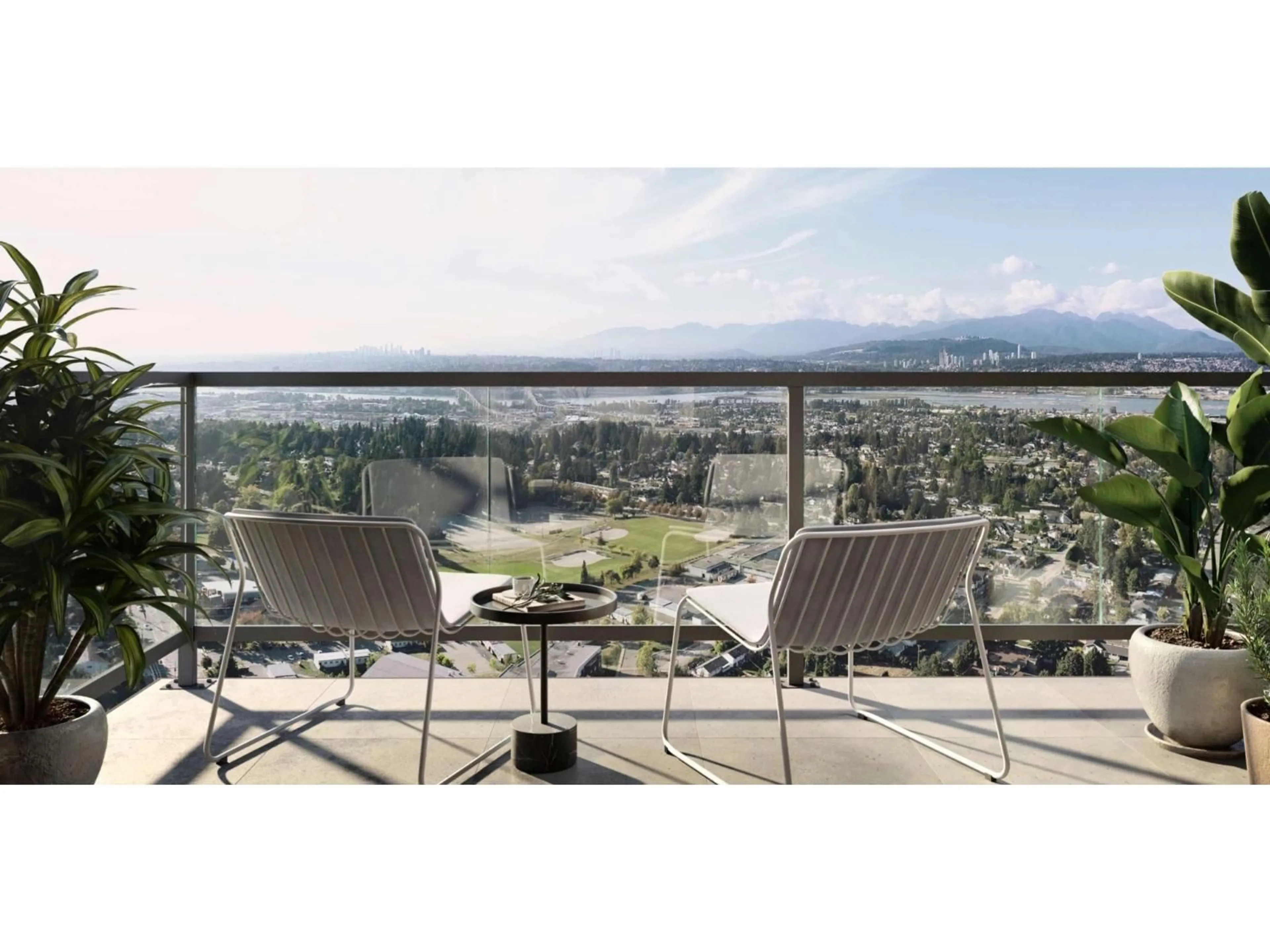 Balcony in the apartment, mountain view for 309 - 13282 104 AVENUE, Surrey British Columbia V3T3Y9