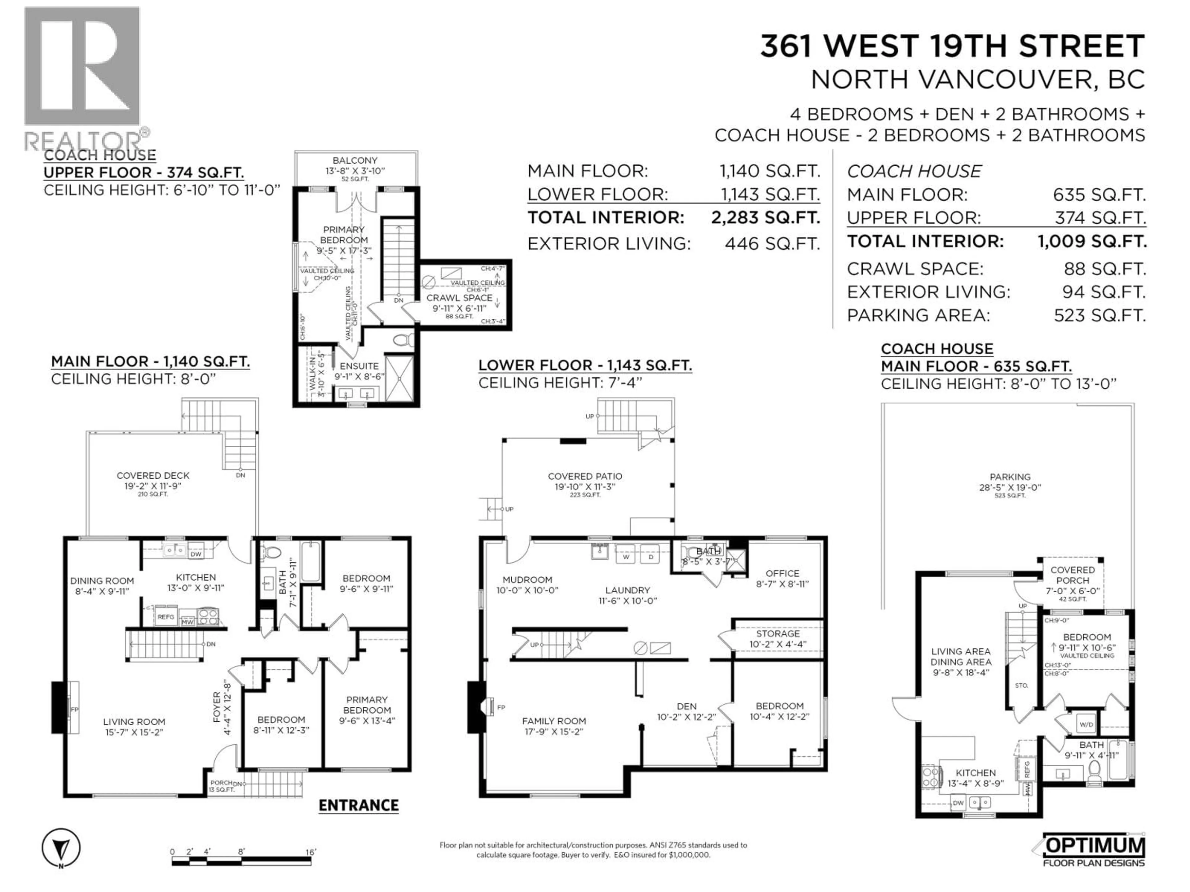 Floor plan for 361 19TH STREET, North Vancouver British Columbia V7M1X7