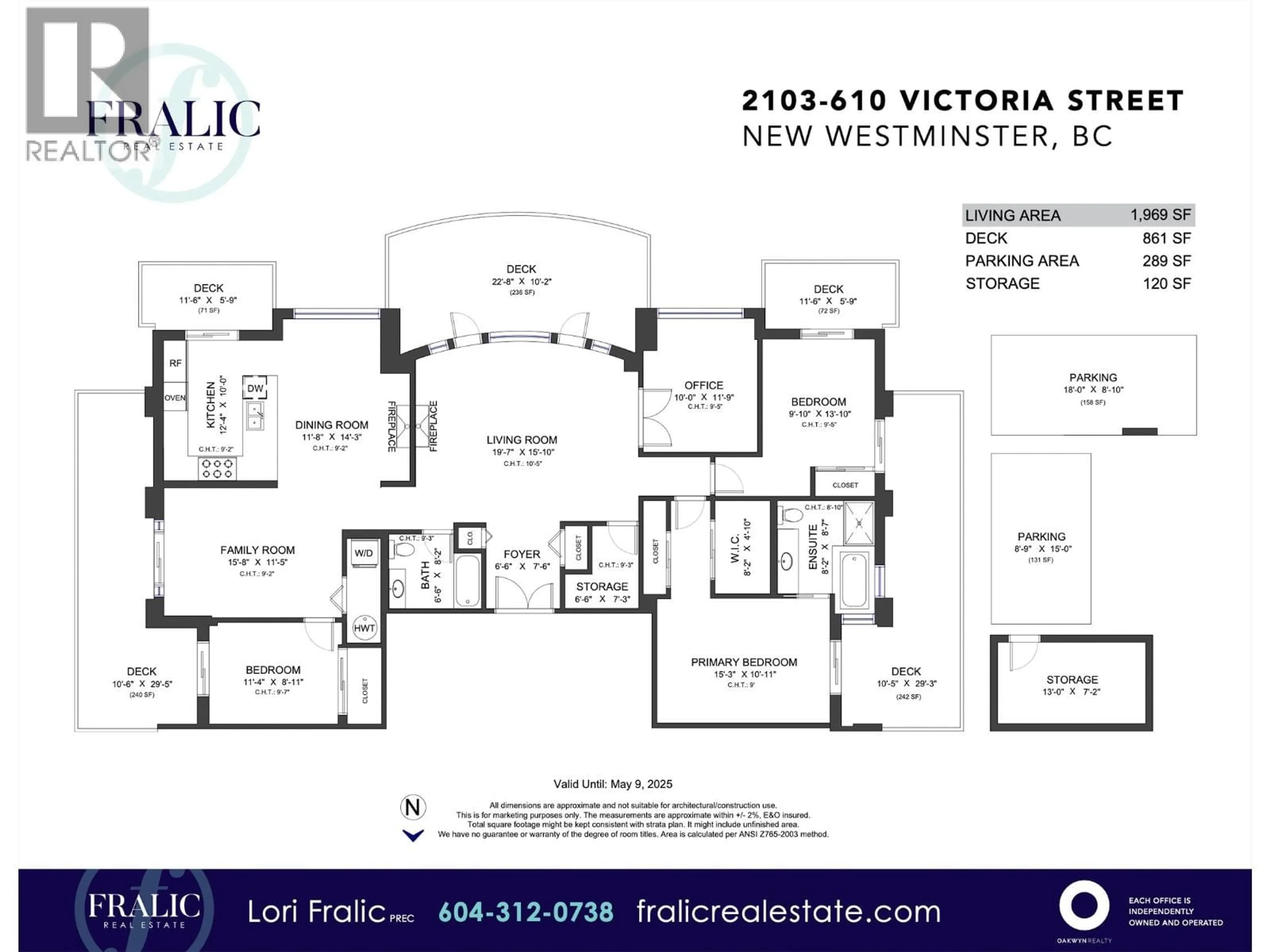 Floor plan for 2103 - 610 VICTORIA STREET, New Westminster British Columbia V3M0A5