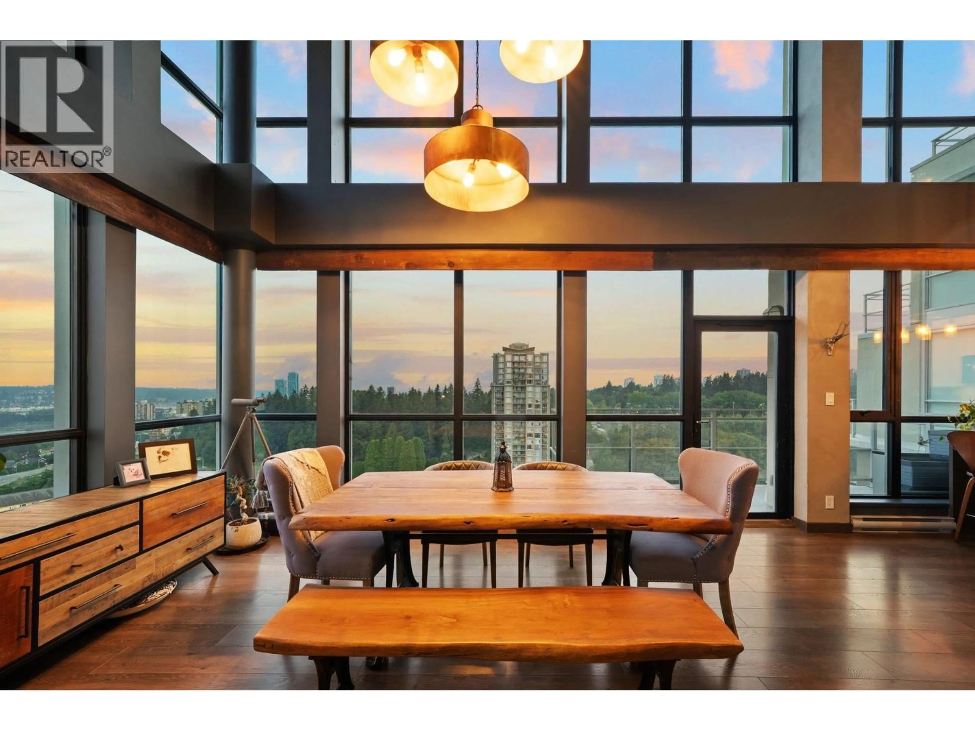 Dining room, wood/laminate floor for 2603 - 271 FRANCIS WAY, New Westminster British Columbia V3L0H2