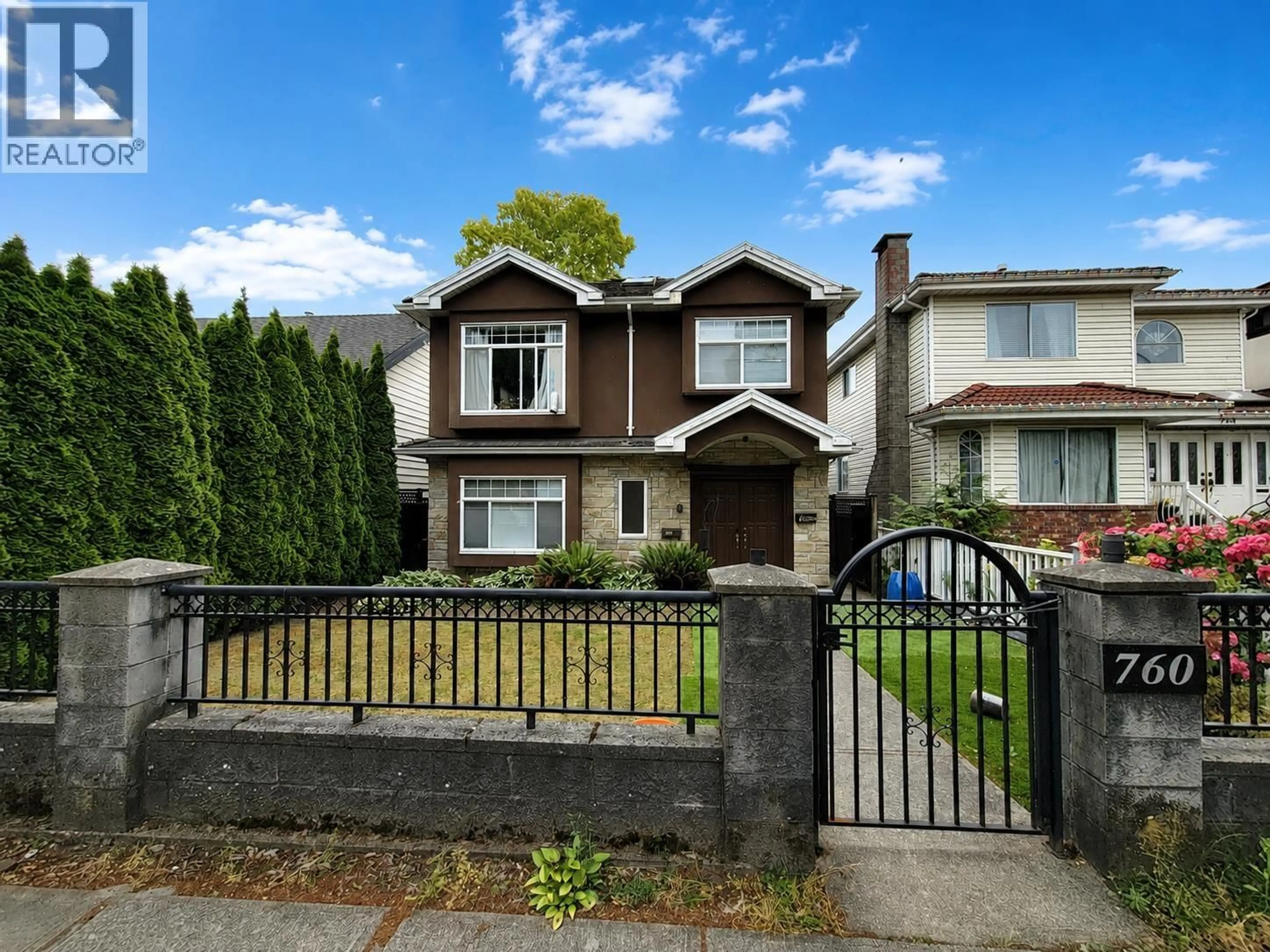 Home with brick exterior material, street for 760 49TH AVENUE, Vancouver British Columbia V5W2H4