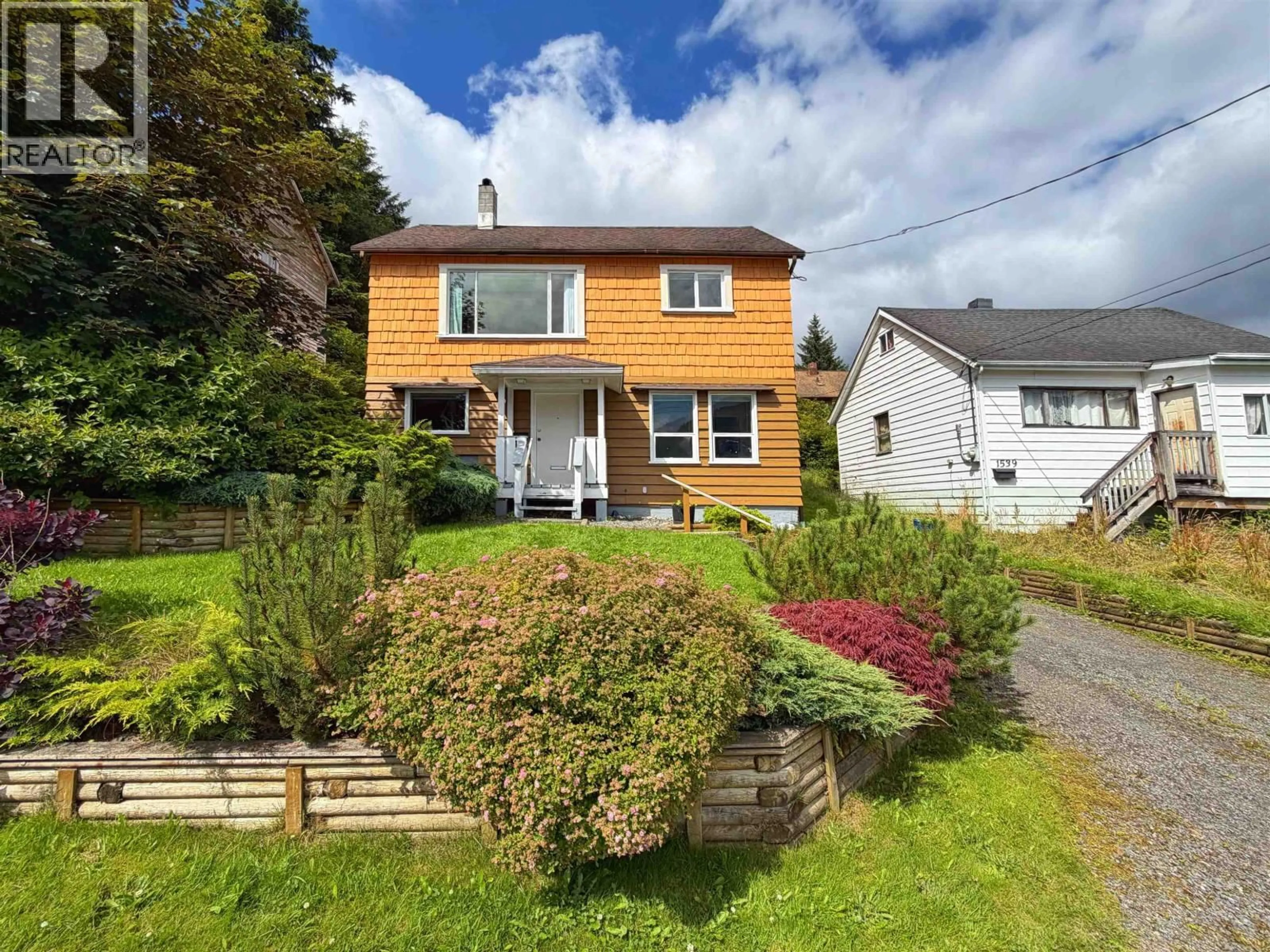 A pic from outside/outdoor area/front of a property/back of a property/a pic from drone, street for 1535 KAY SMITH BOULEVARD, Prince Rupert British Columbia V8J2E7