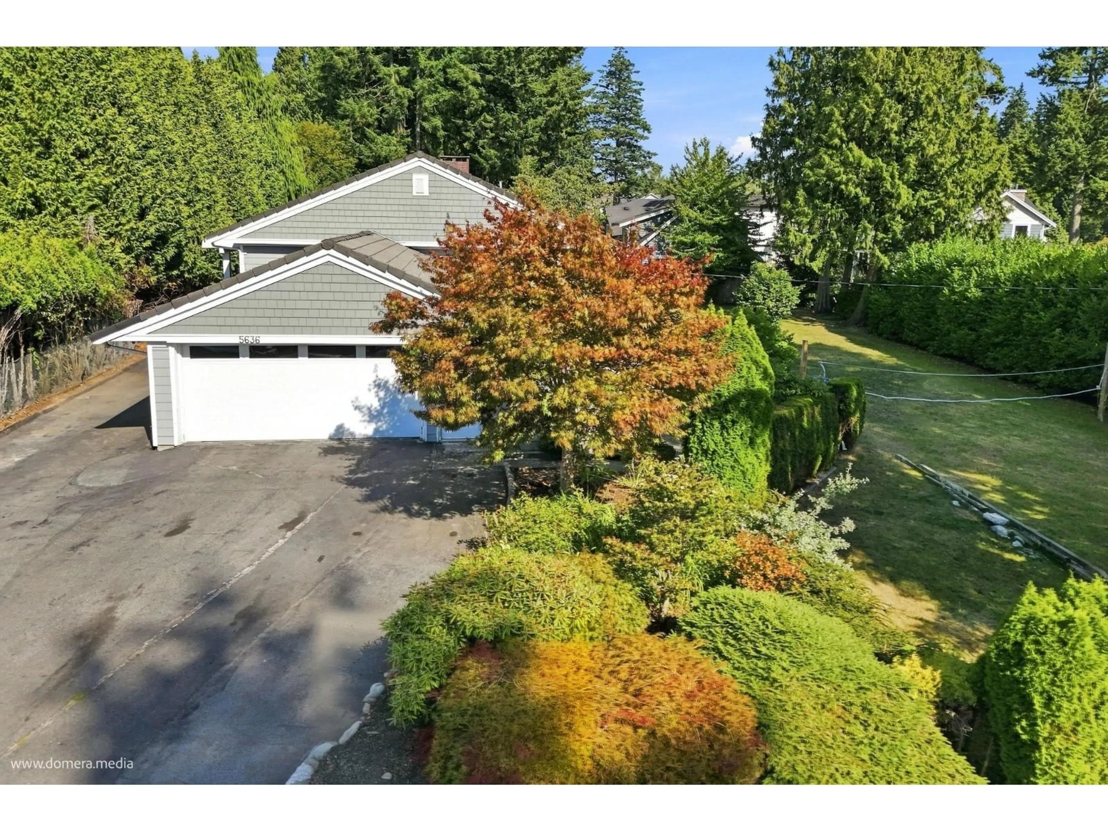 A pic from outside/outdoor area/front of a property/back of a property/a pic from drone, street for 5636 120 STREET, Surrey British Columbia V3X1Z2