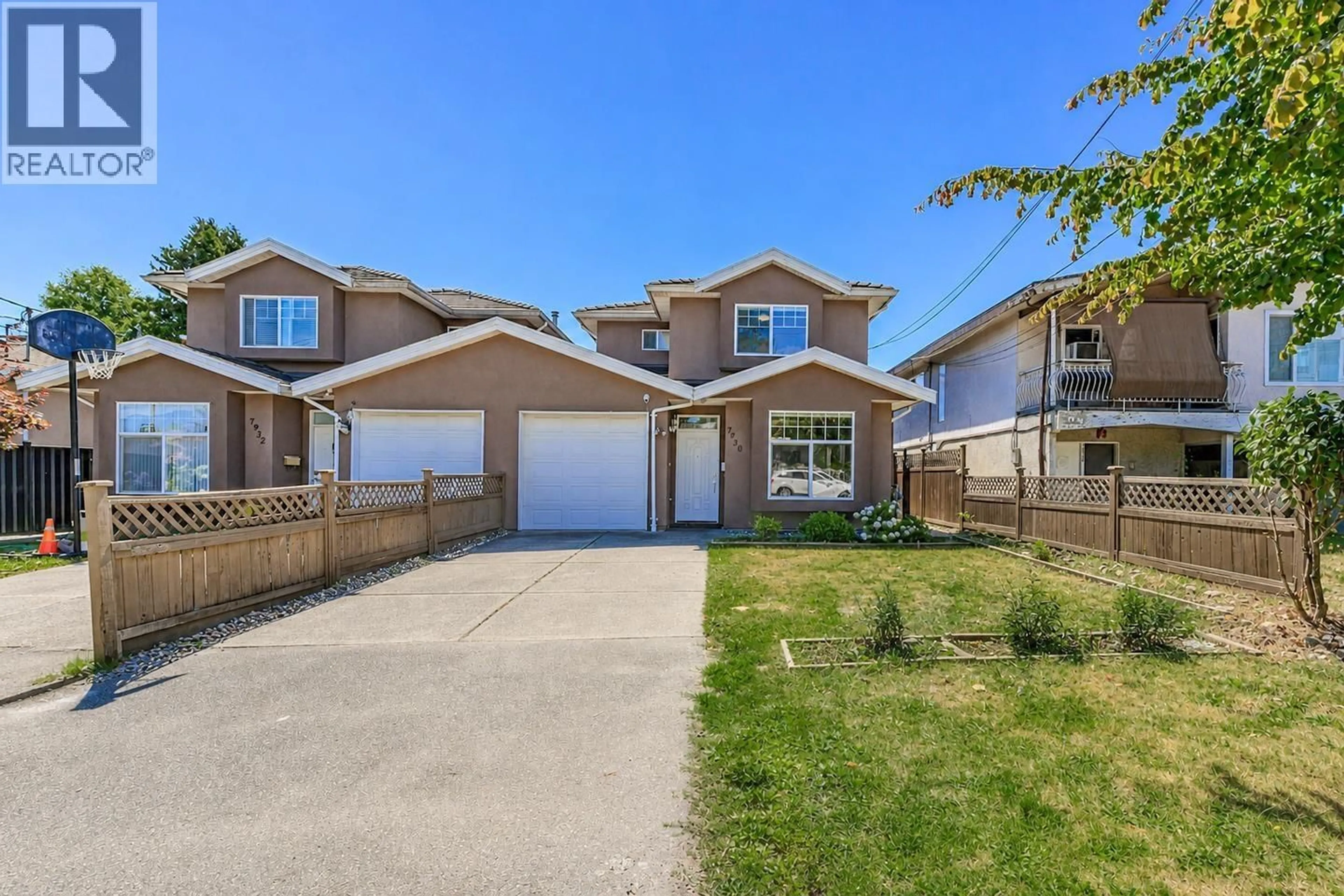 Home with vinyl exterior material, street for 7930 EDMONDS STREET, Burnaby British Columbia V3N1C2