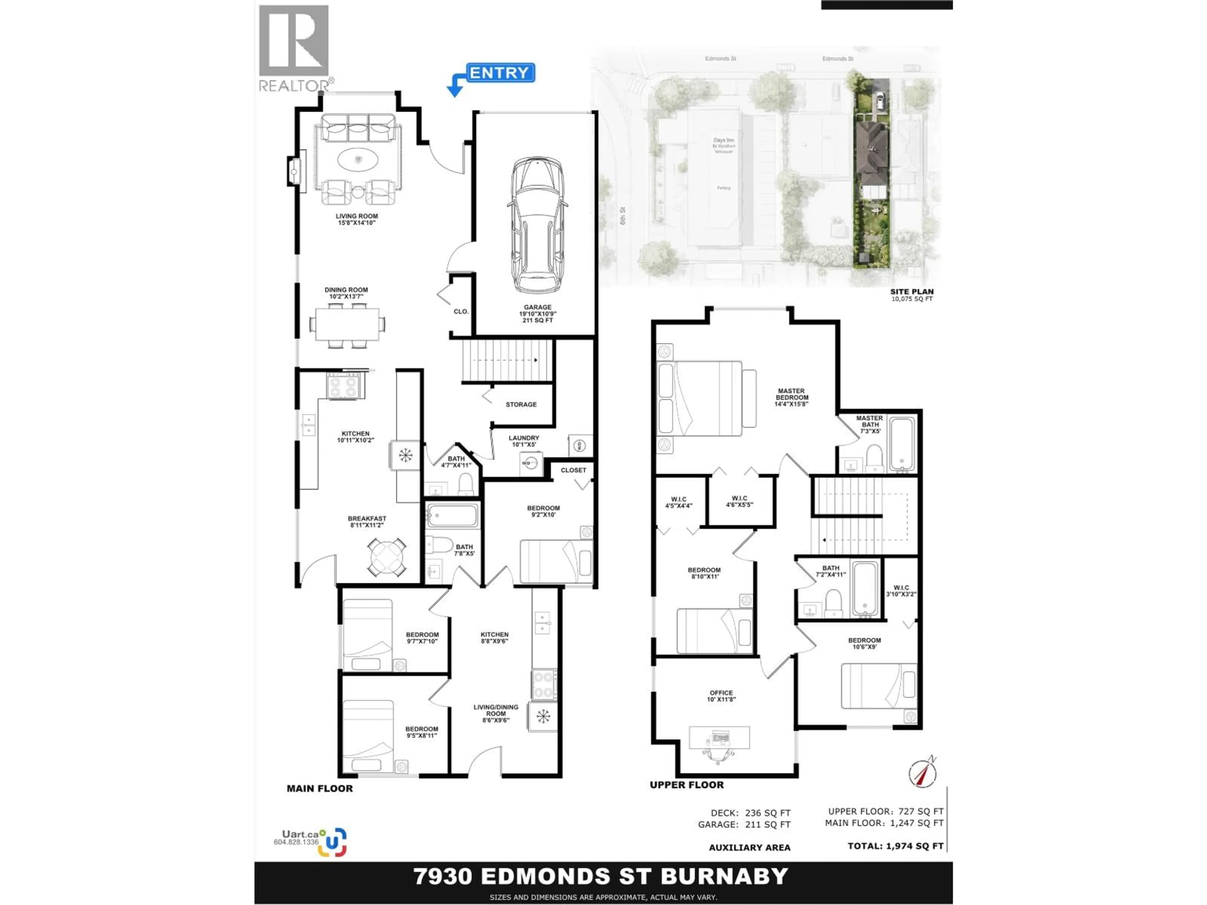 Floor plan for 7930 EDMONDS STREET, Burnaby British Columbia V3N1C2