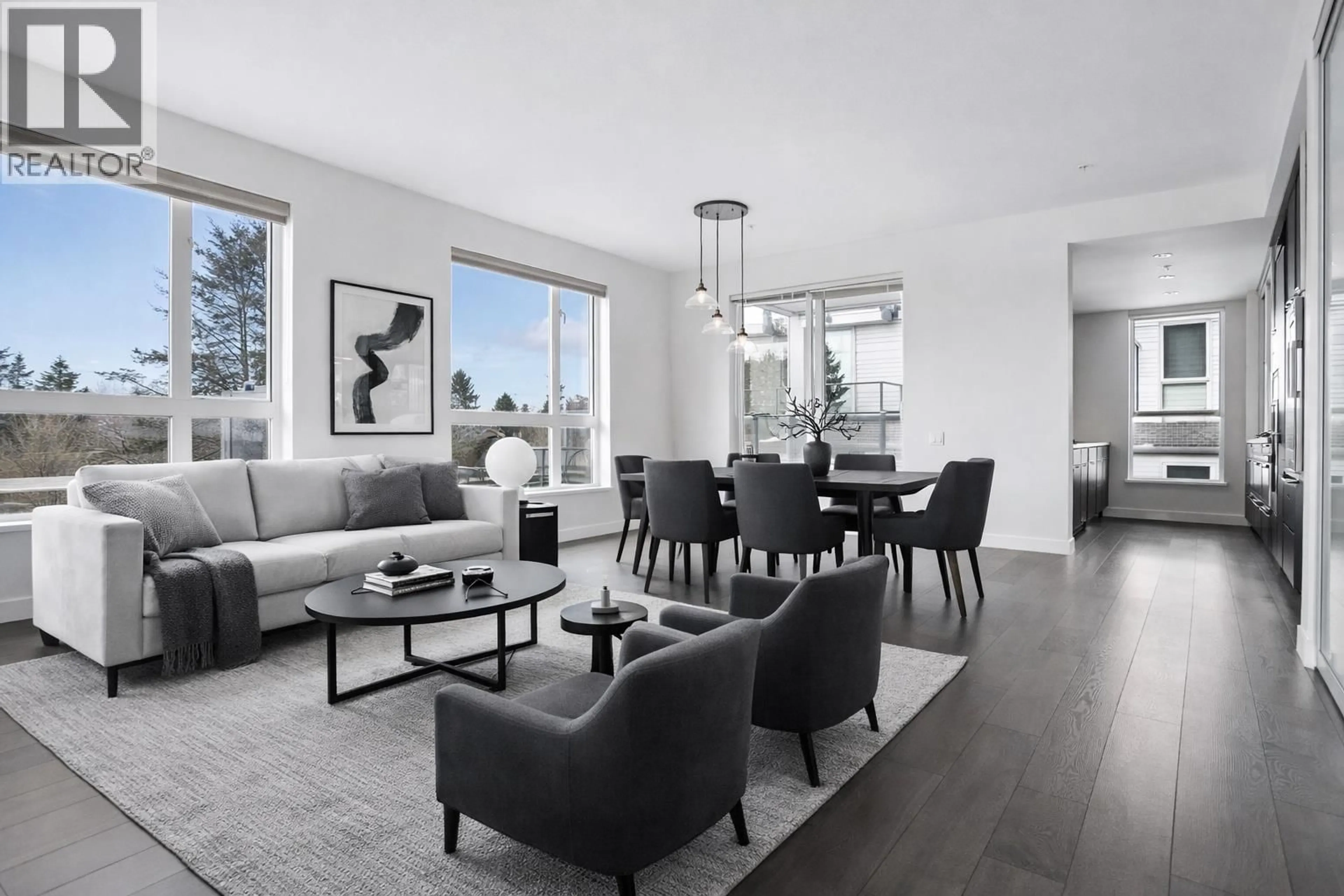 Living room with furniture, unknown for 608 - 6677 CAMBIE STREET, Vancouver British Columbia V6P0E6