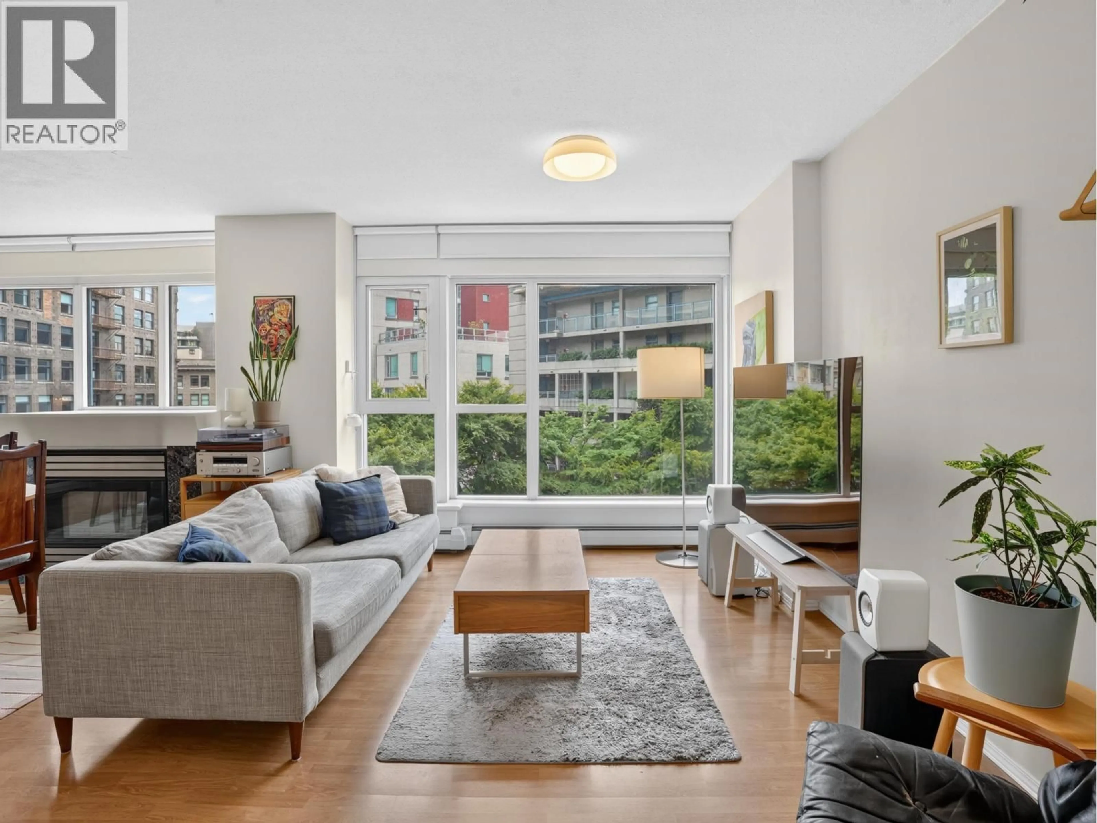 Living room with furniture, unknown for 602 - 183 KEEFER PLACE, Vancouver British Columbia V6B6B9