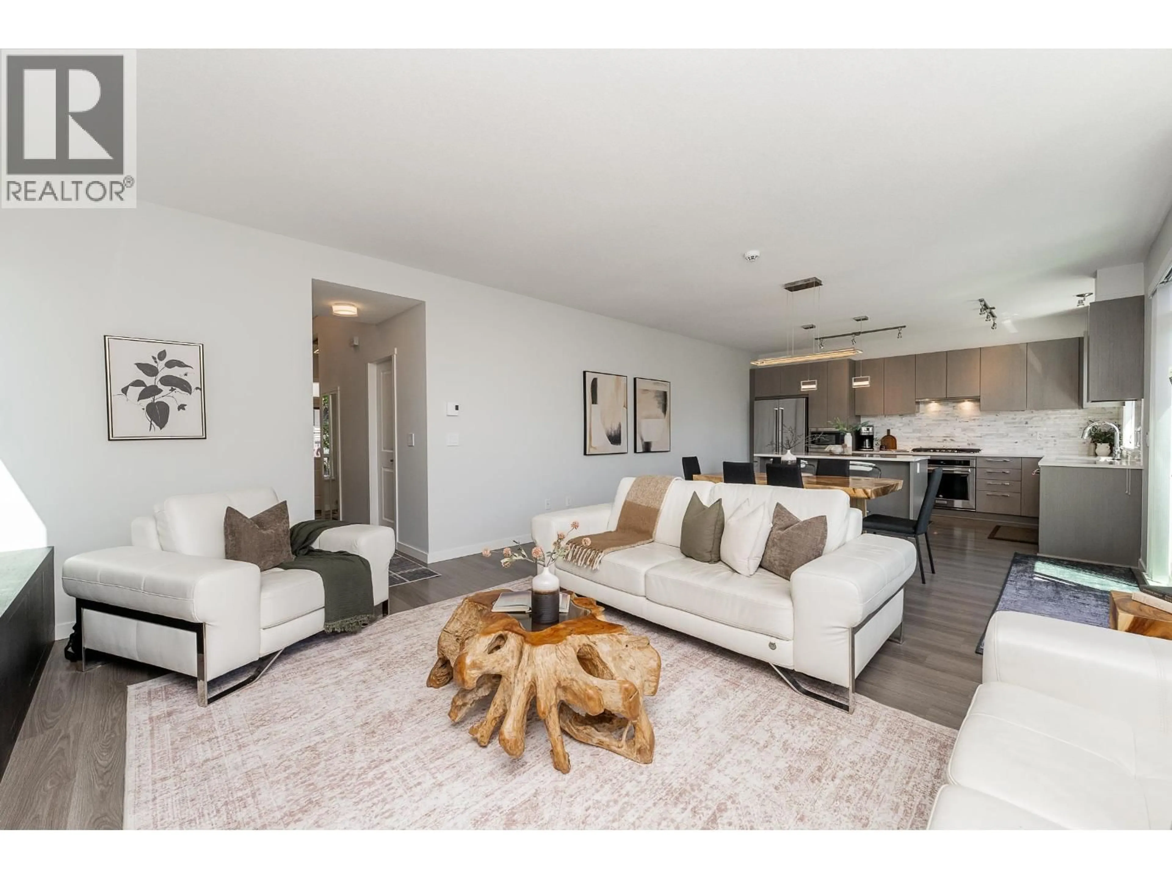 Living room with furniture, unknown for 108 - 3500 BURKE VILLAGE PROMENADE, Coquitlam British Columbia V3E0N2