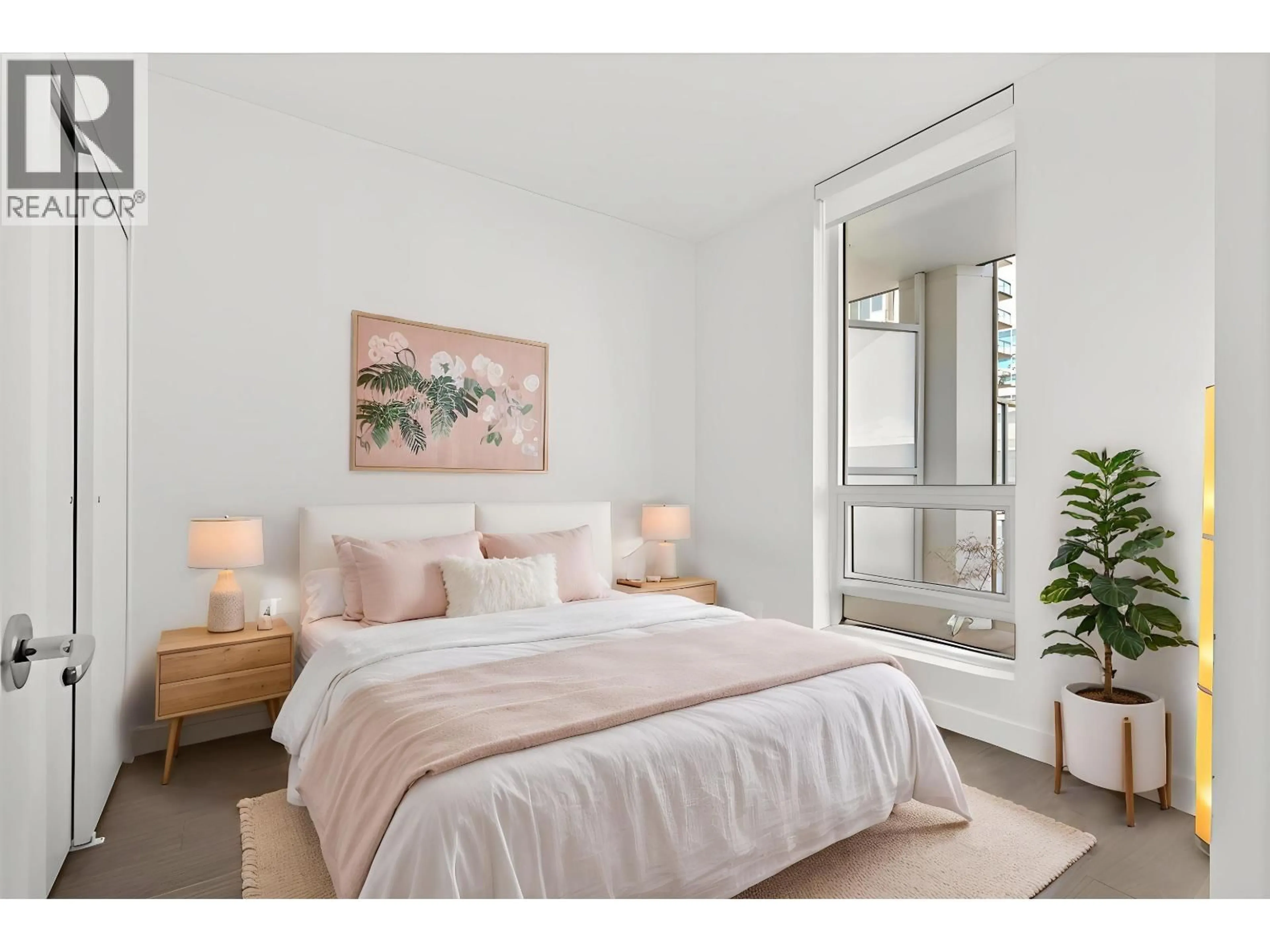 Bedroom with bed, unknown for 904 - 6328 NO. 3 ROAD, Richmond British Columbia V6Y0L6