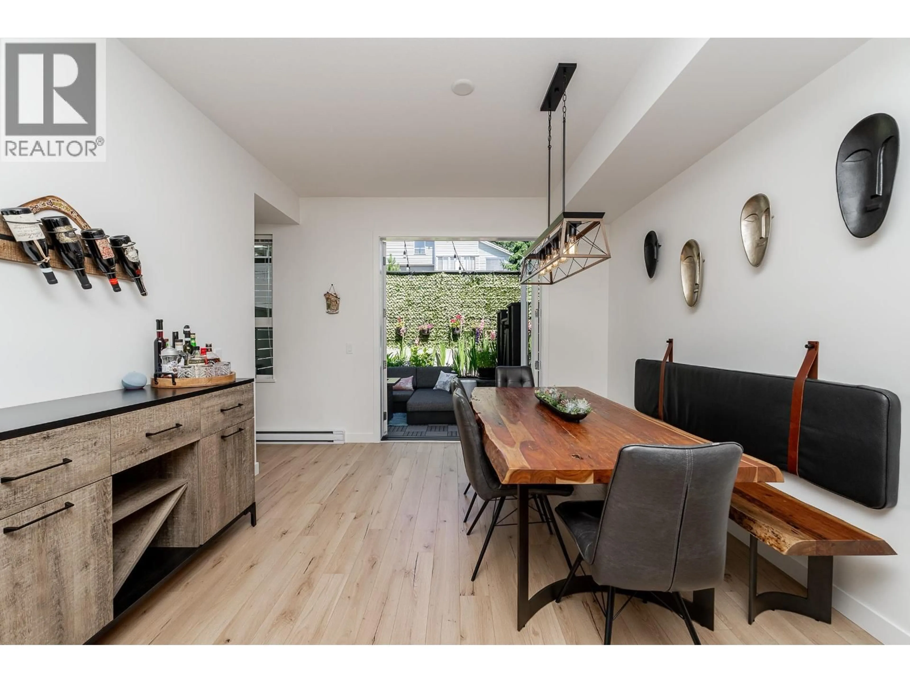 Dining room, wood/laminate floor for 8 - 1228 HUDSON STREET, Coquitlam British Columbia V3B0R3